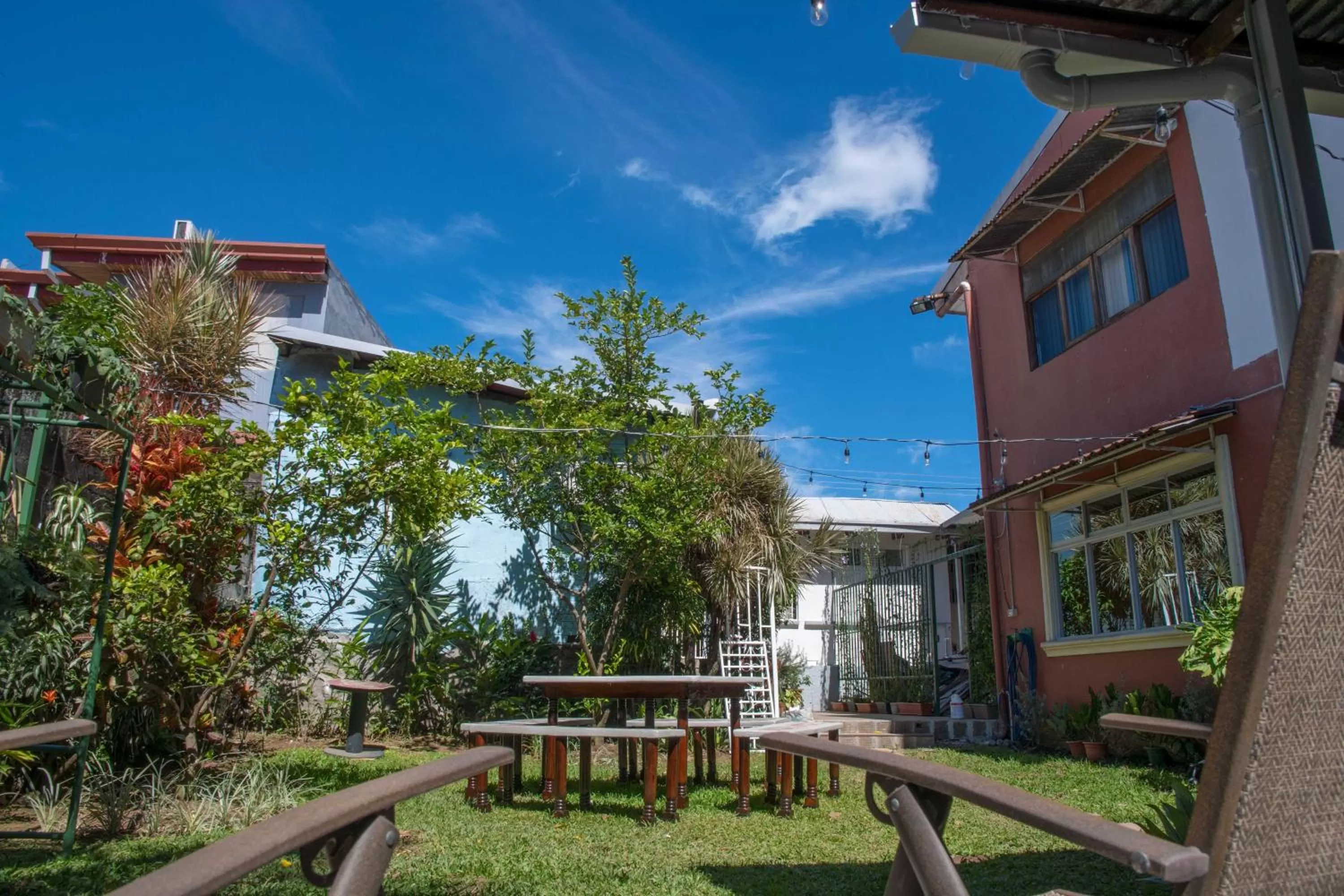 Patio, Property Building in Alice y Juancito Boutique Hotel