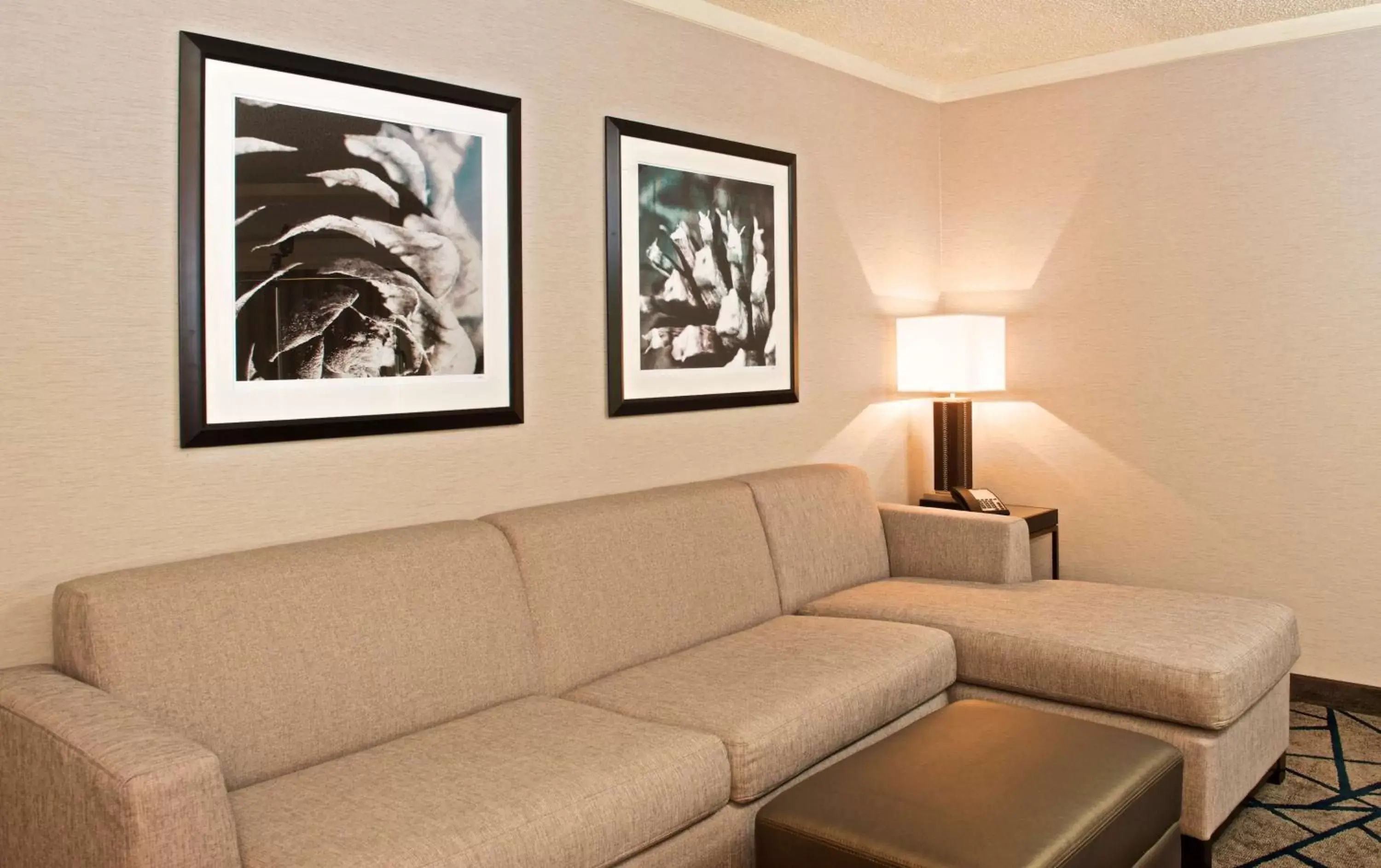 Living room, Seating Area in Embassy Suites by Hilton Portland Washington Square