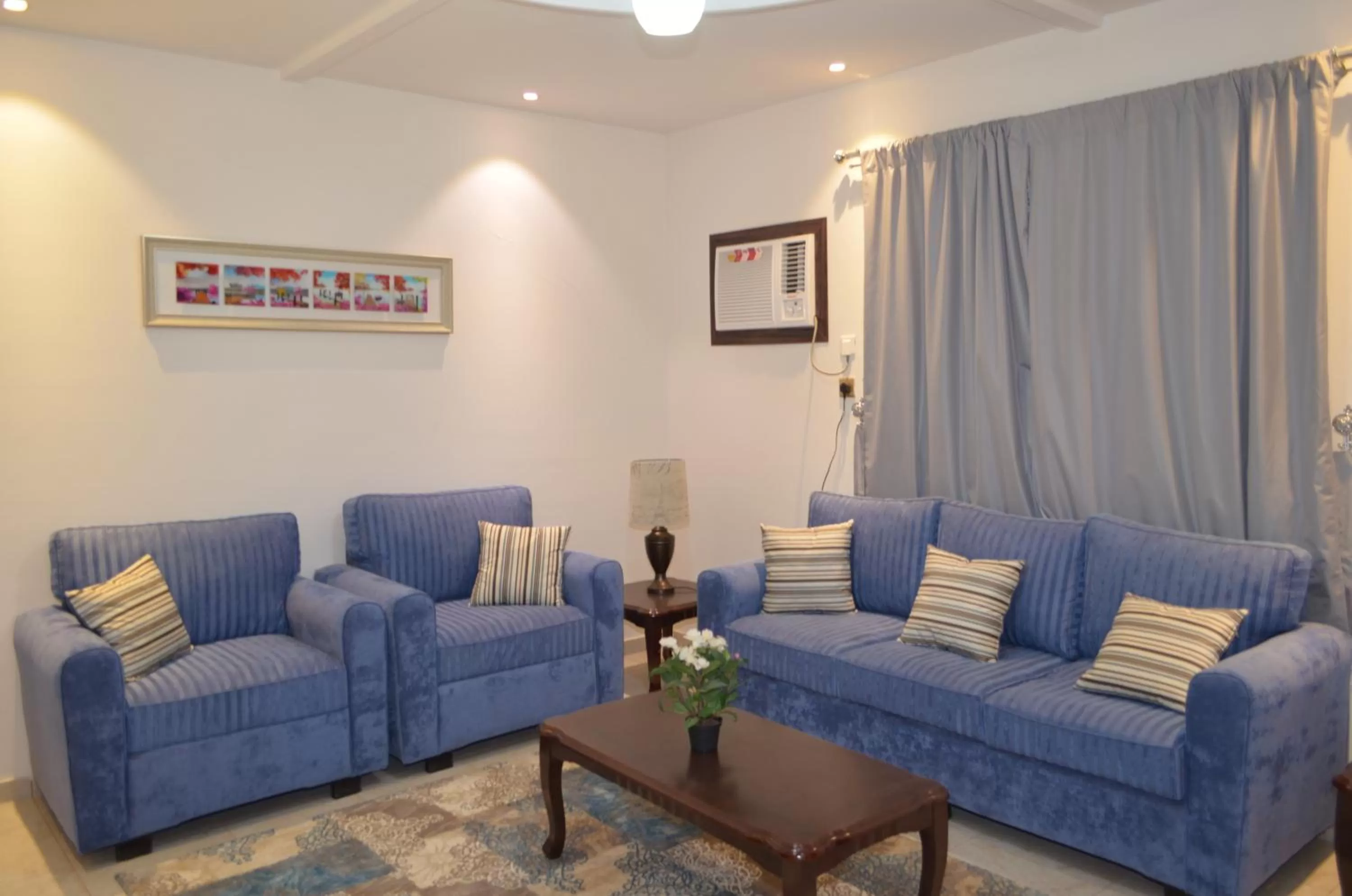 Living room in Holiday Season