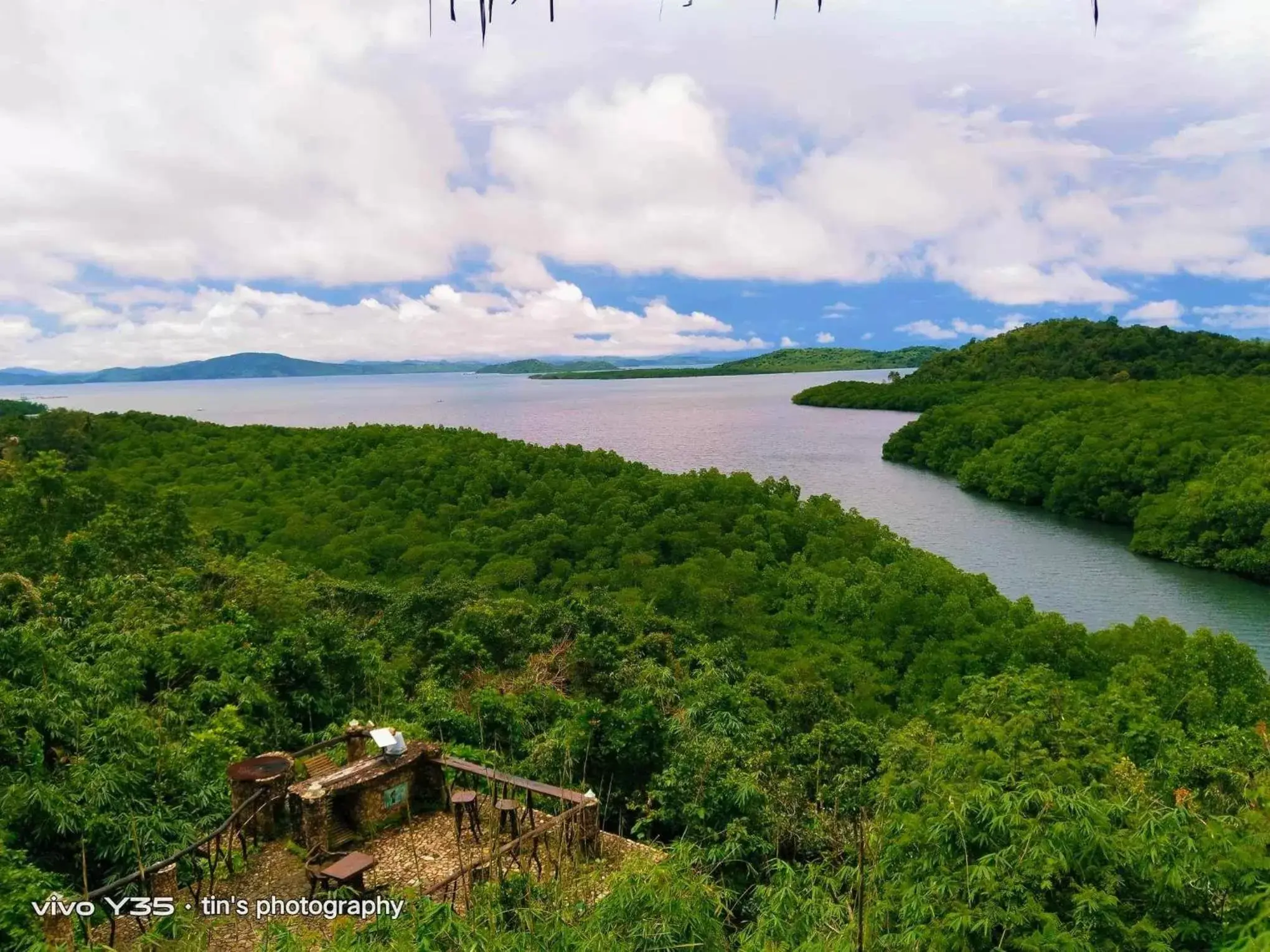 Bird's-eye View in Sanctuaria Treehouses Busuanga