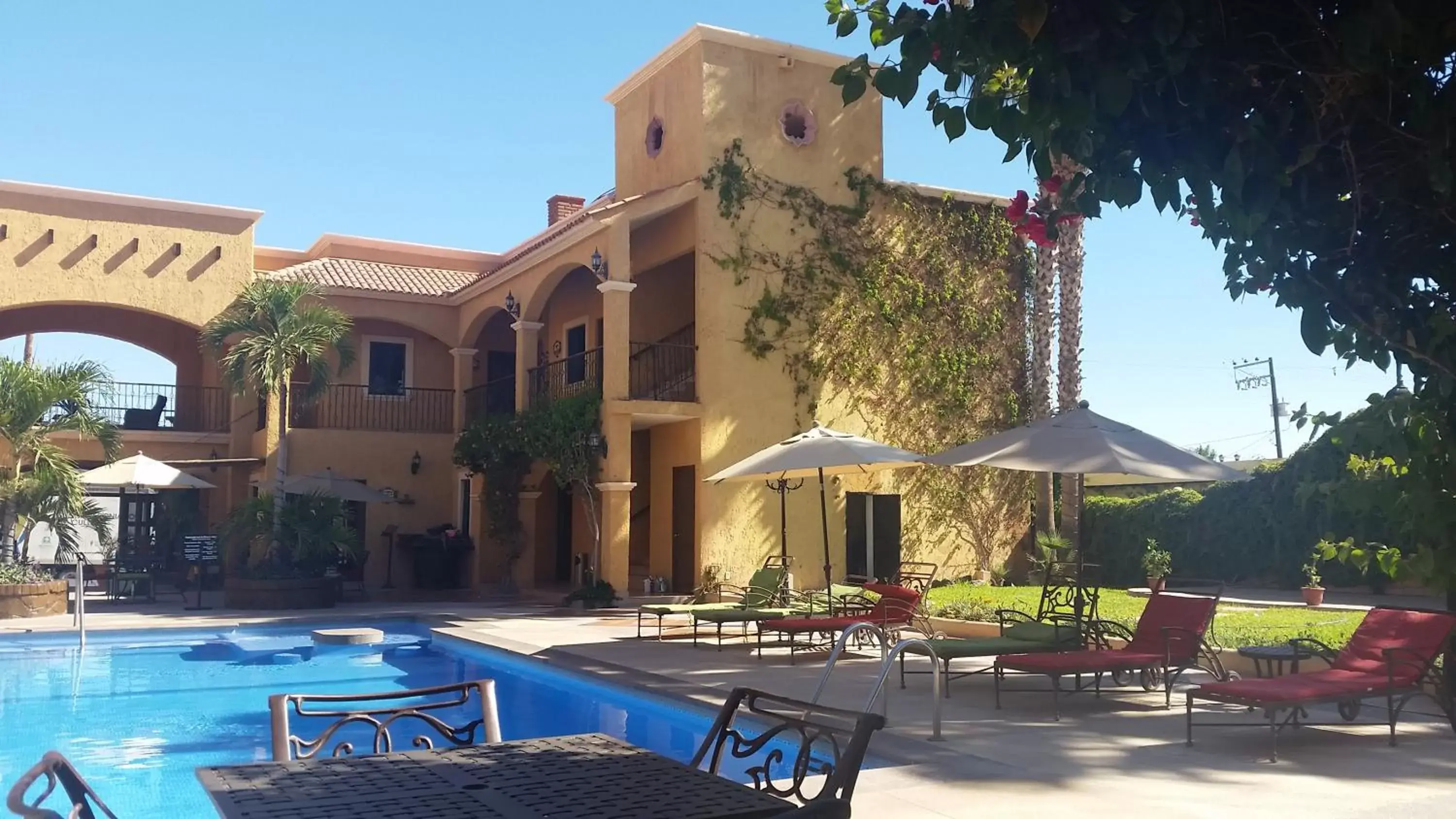 Garden, Property Building in Hacienda Suites Loreto