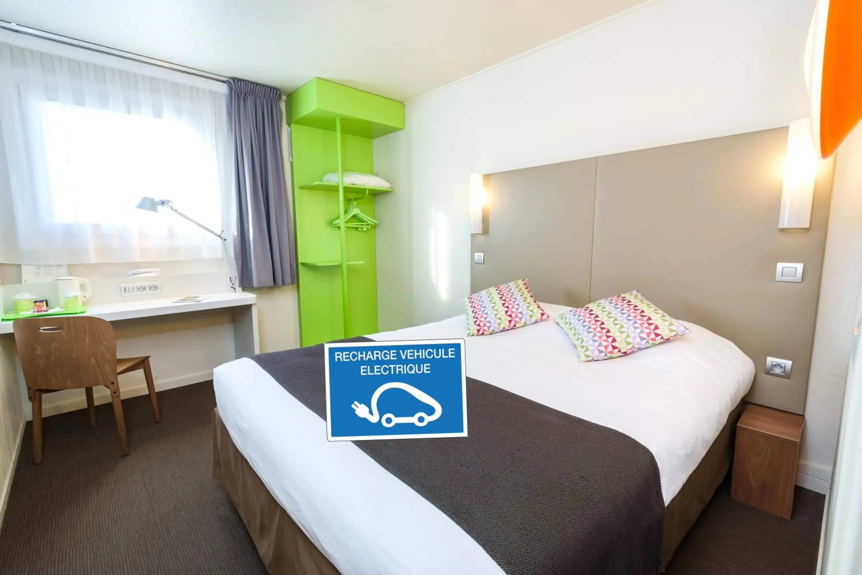 Bed in Campanile Toulouse Purpan Bed in Campanile Toulouse Purpan