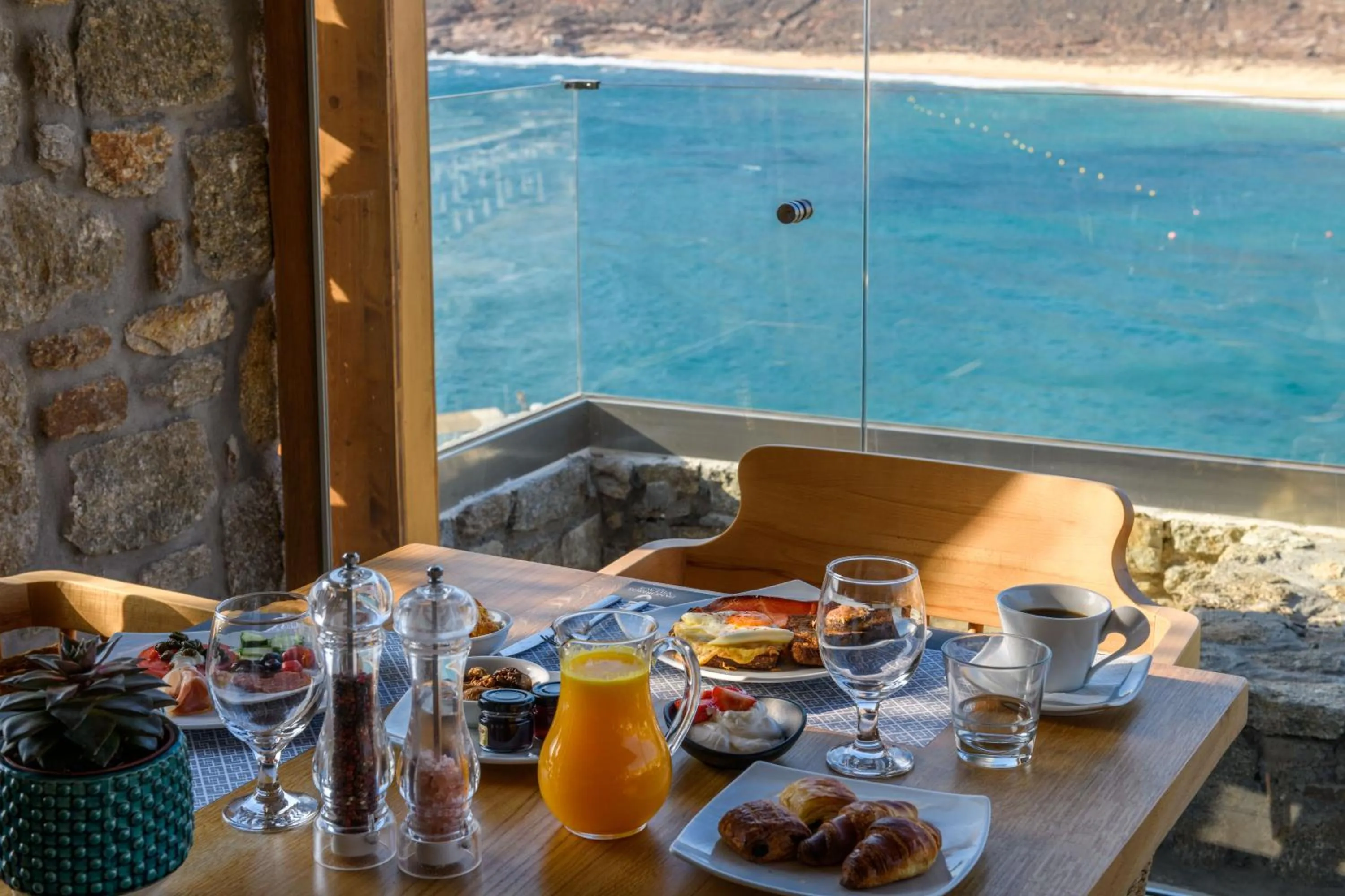 Breakfast in Panormos Village Hotel