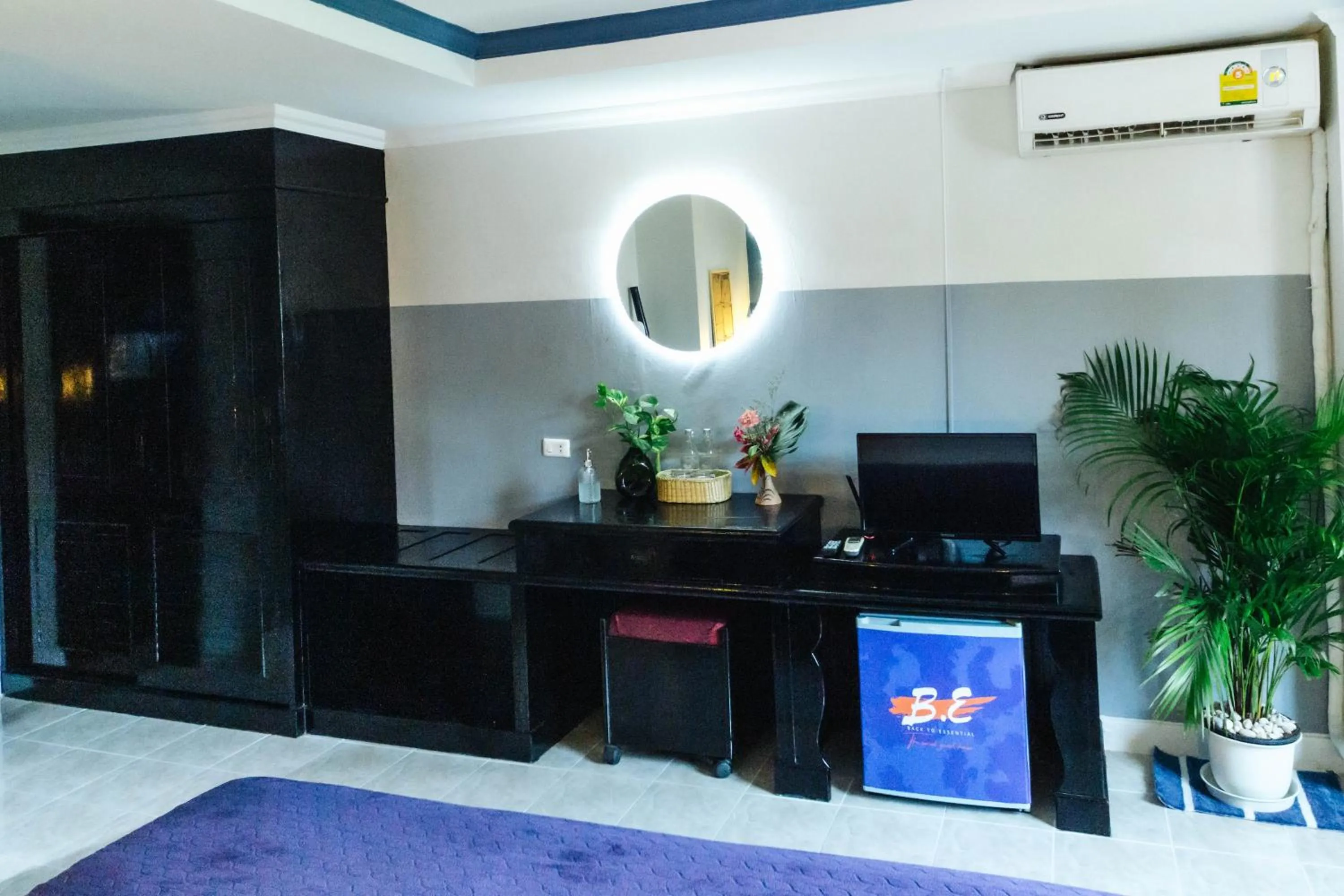 Bed in BH Baan Paradise Hotel Patong