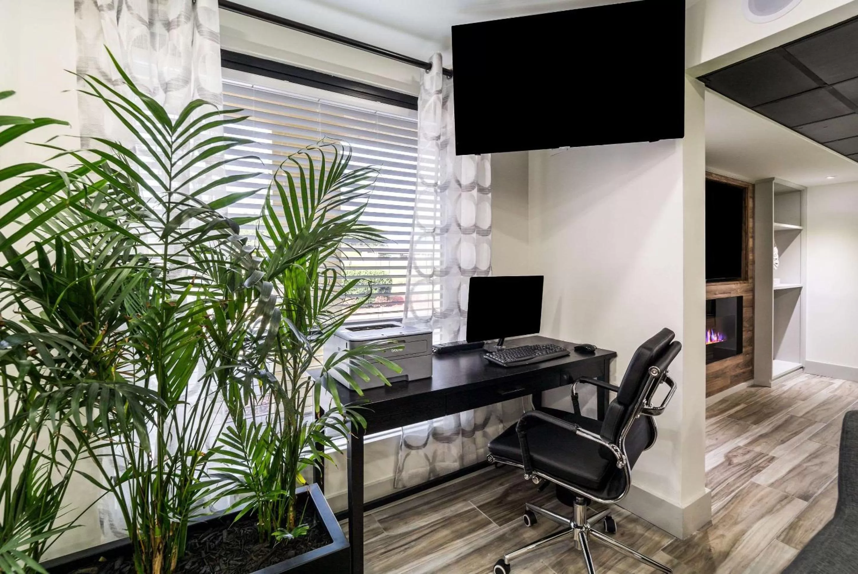 On site in Quality Inn Coliseum