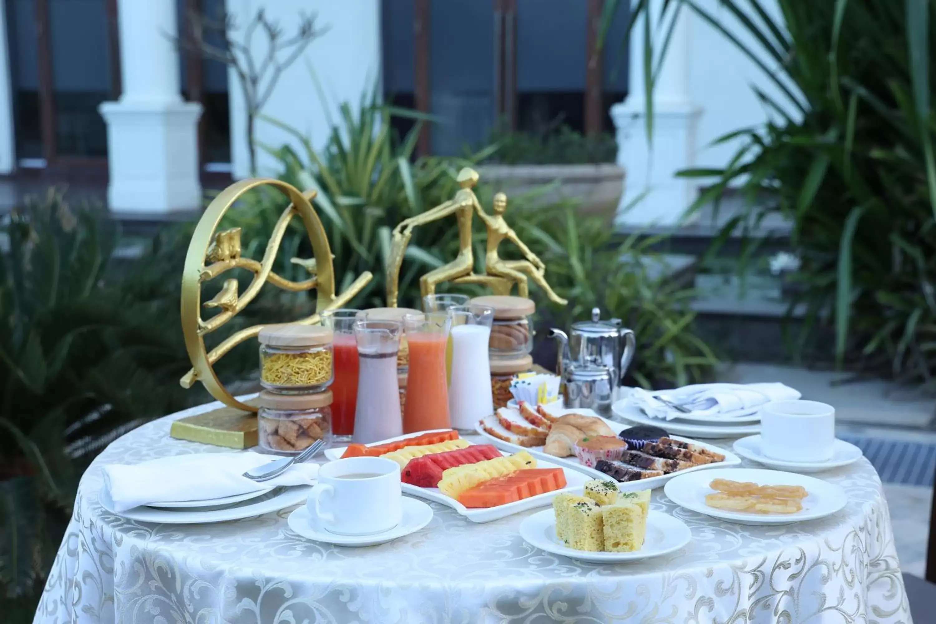 Breakfast in The Fern Sattva Resort, Dwarka