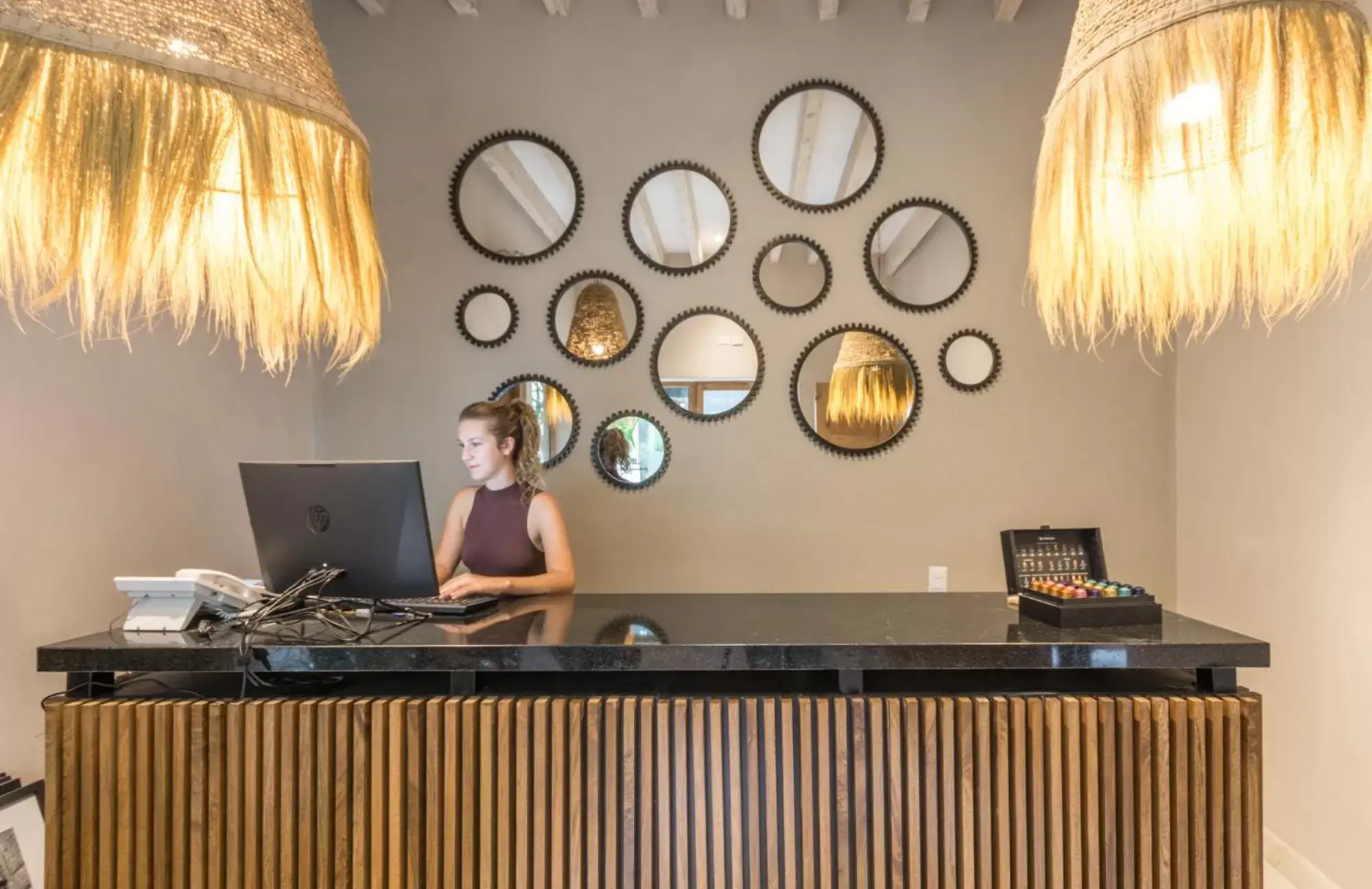 Lobby/Reception in Casa Quebrada Hotel Boutique