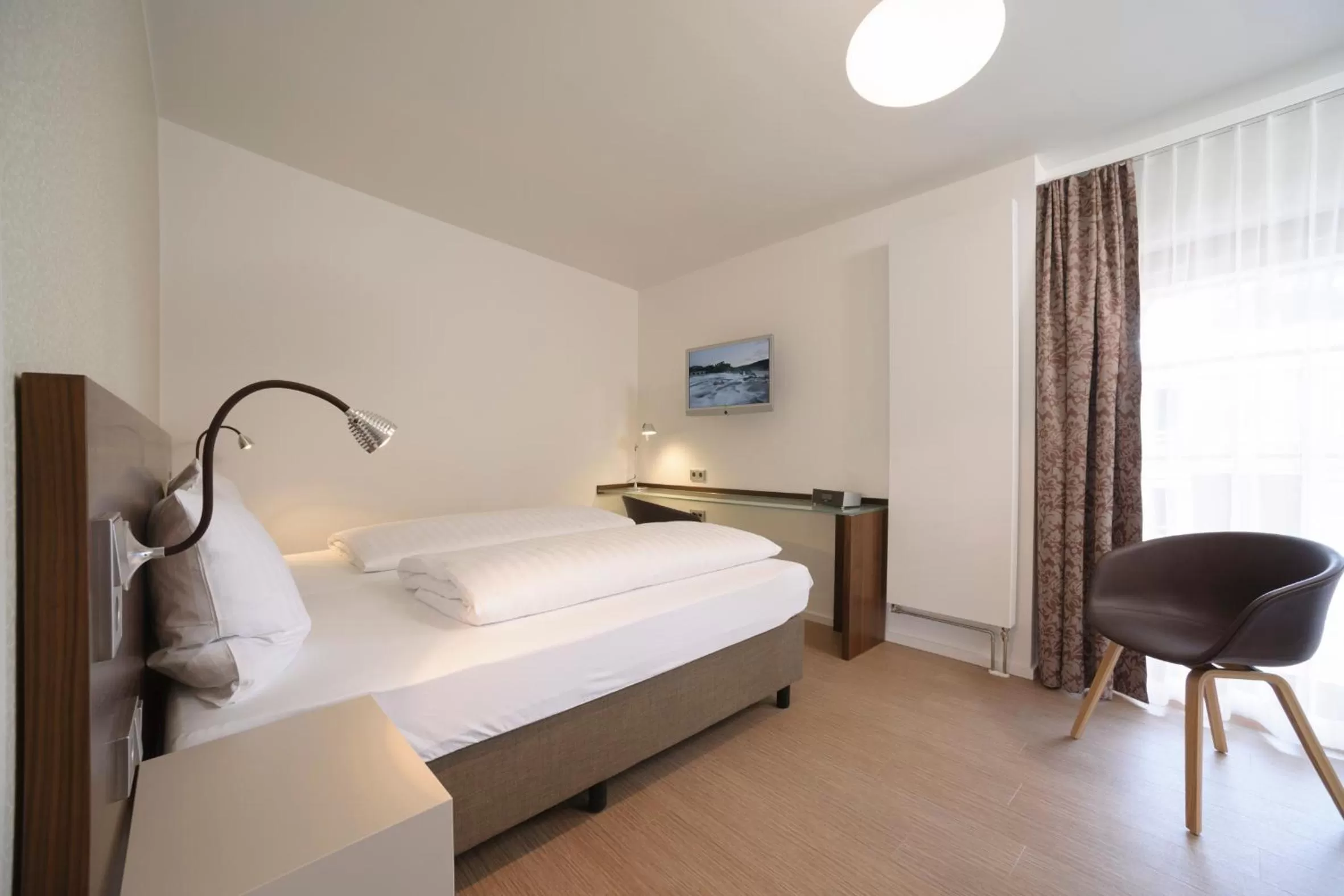 Bed in Seehörnle Bio Hotel & Gasthaus