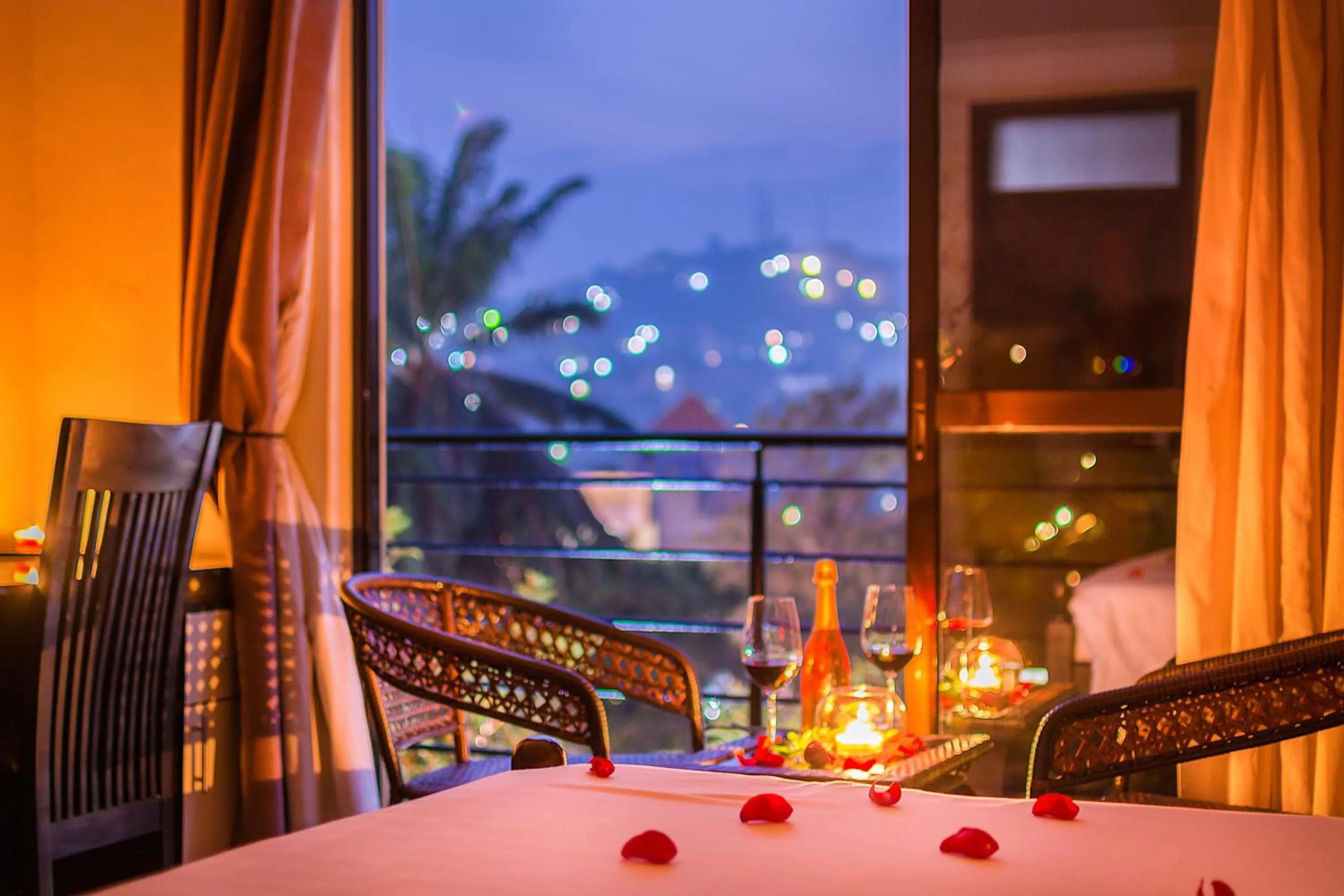 City view in Marie's Royale Hotel