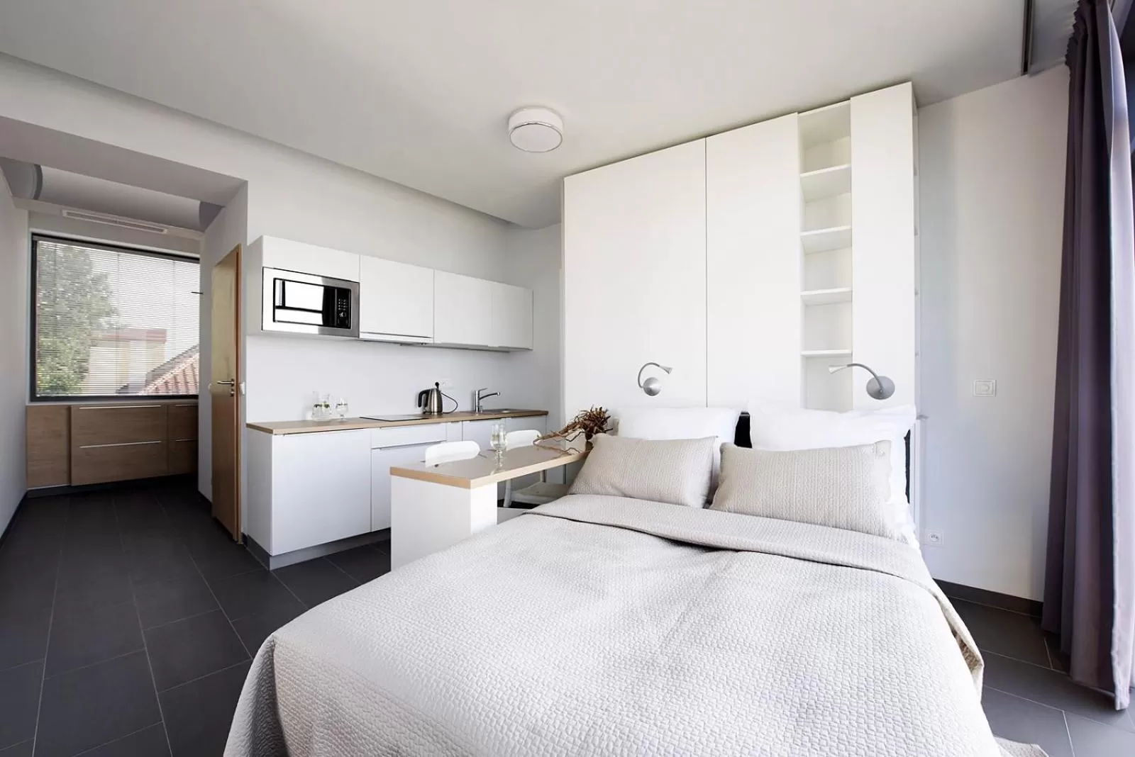 Bed in Boulevard Ustronie Morskie by Zdrojowa