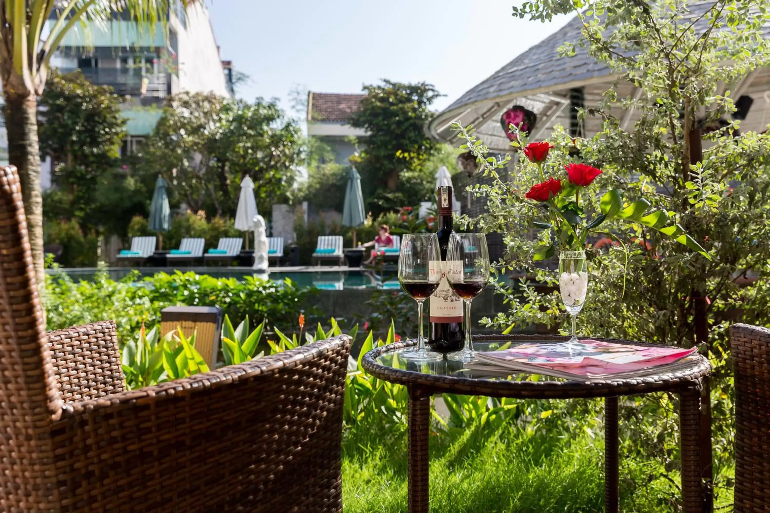 Garden view in Hoi An Emotion Boutique Hotel