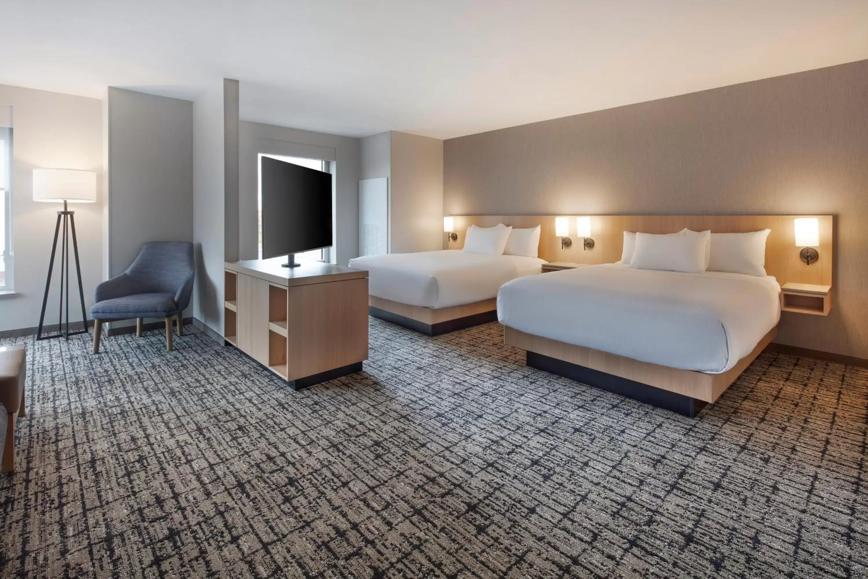 Queen Room with Two Queen Beds and View in Hyatt Place Moncton-Downtown Queen Room with Two Queen Beds and View in Hyatt Place Moncton-Downtown