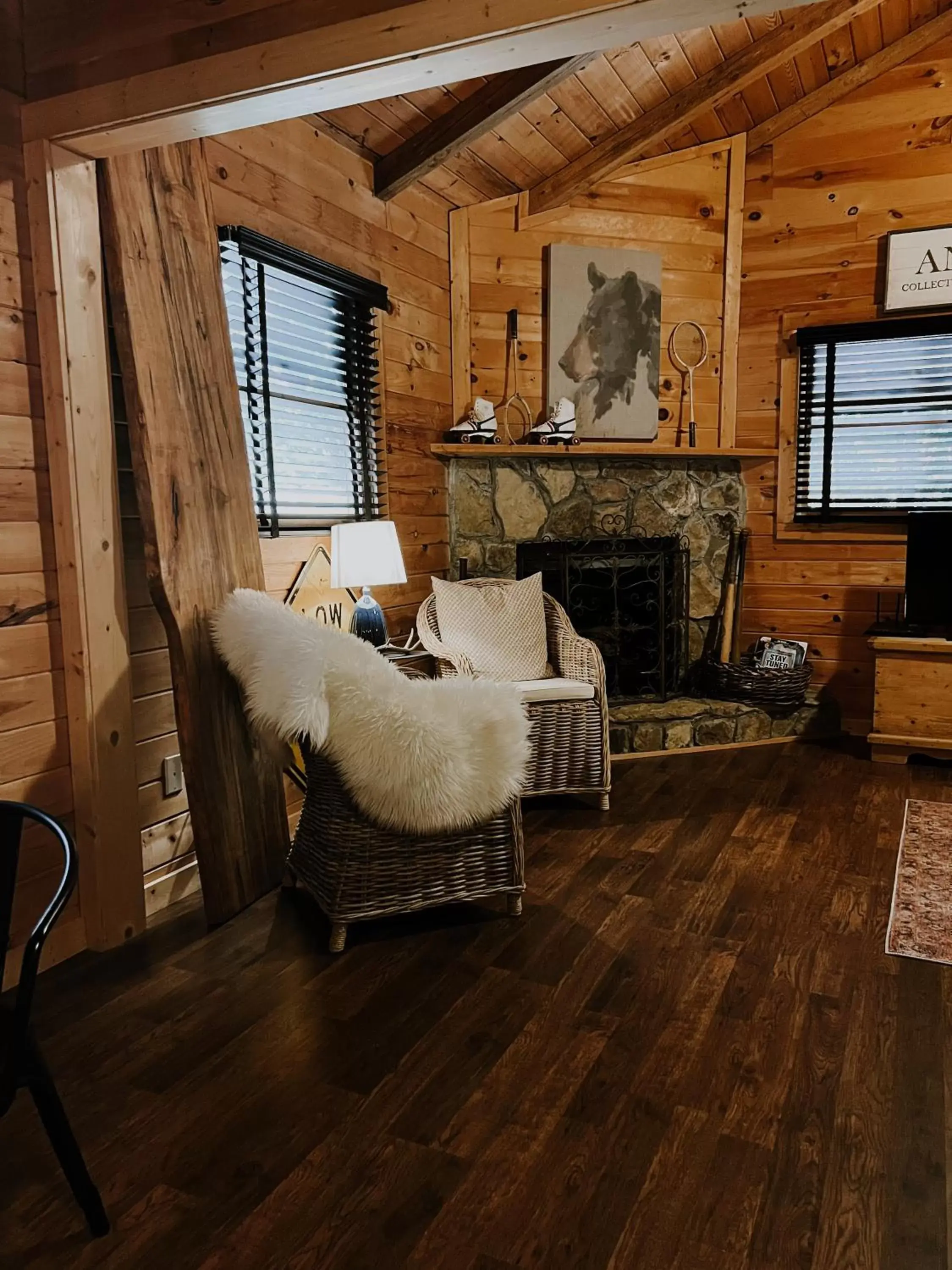 Seating Area in Sylvan Valley Lodge and Cellars