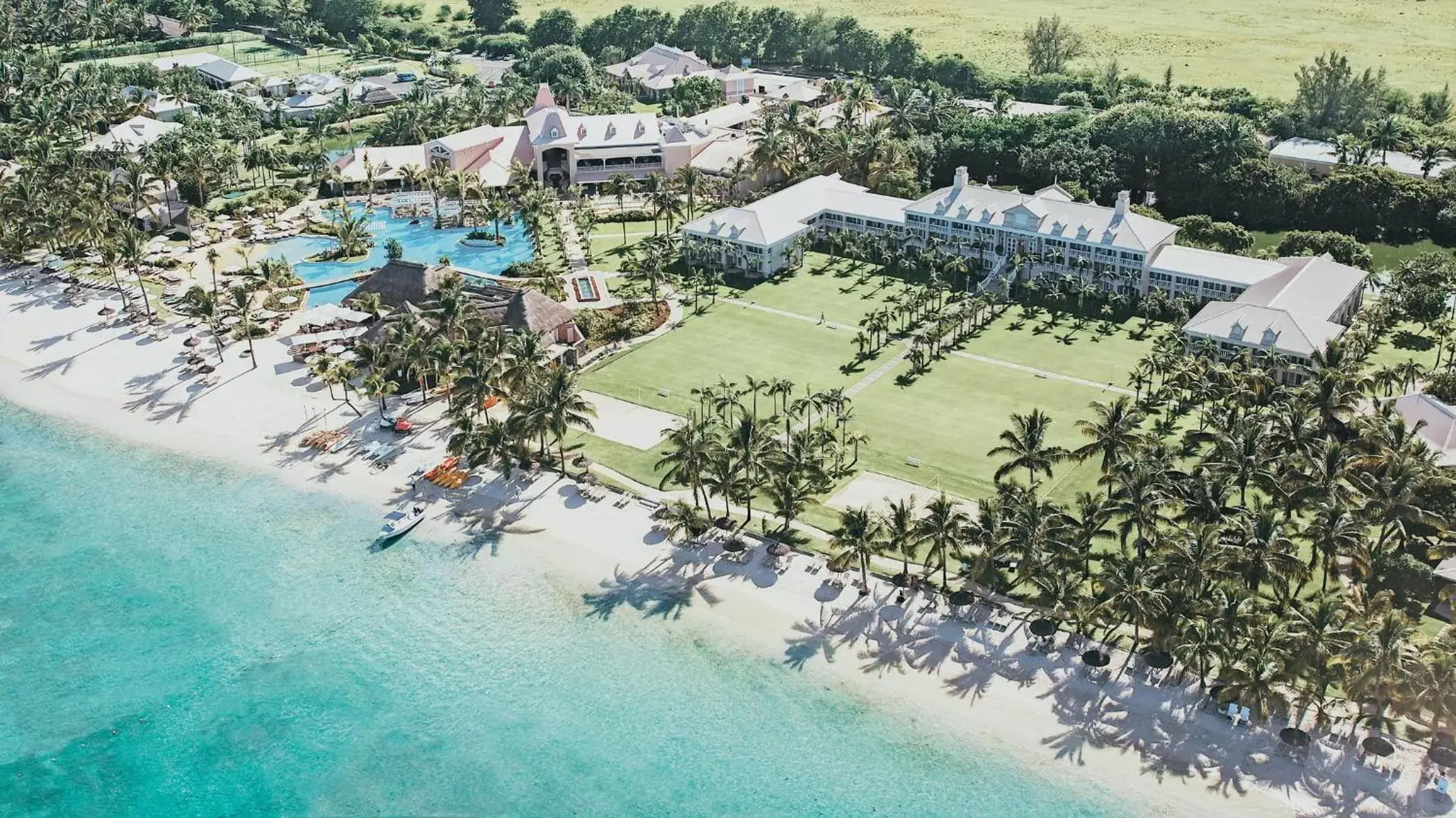 Bird's eye view, Bird's-eye View in Sugar Beach Mauritius