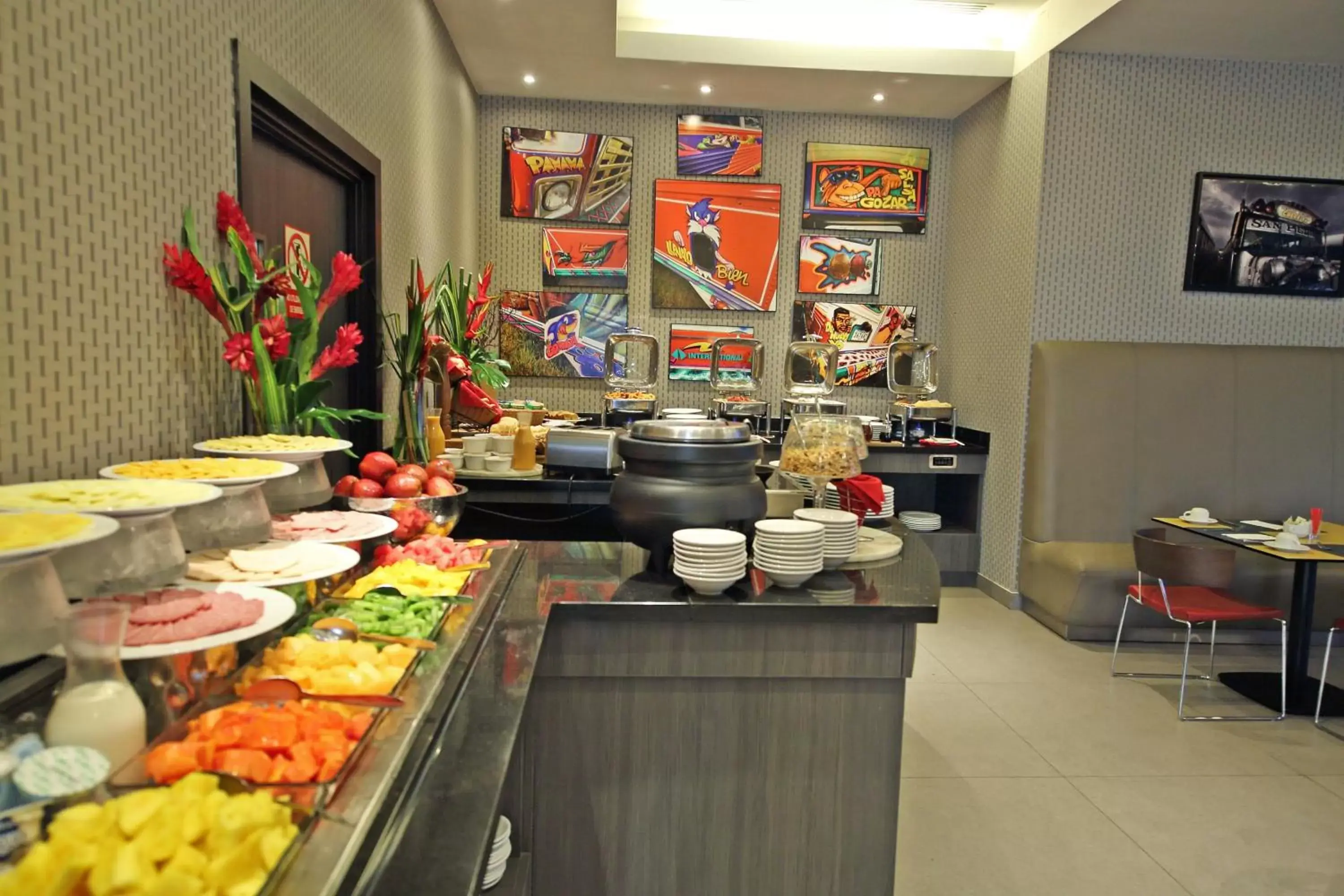 Buffet breakfast in Novotel Panama City Buffet breakfast in Novotel Panama City