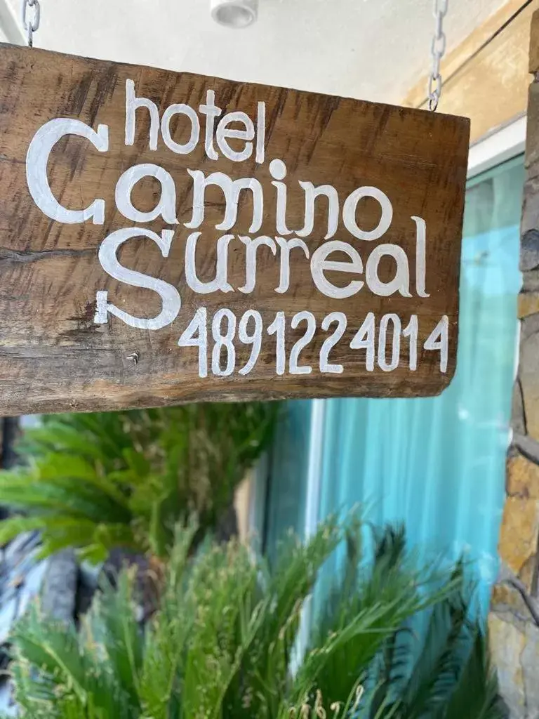 Property Logo/Sign in Hotel Camino Surreal Xilitla