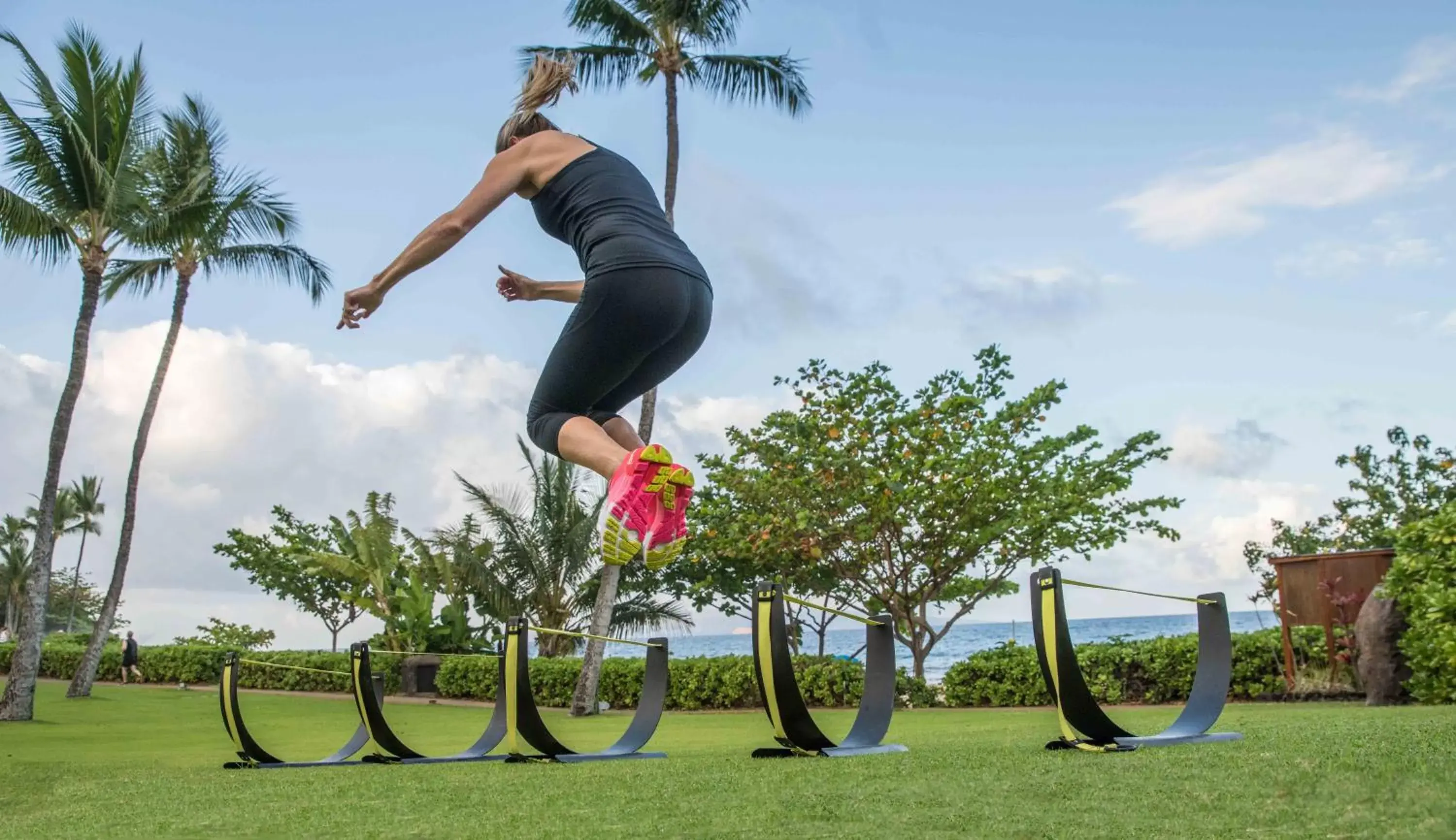 Fitness centre/facilities in Fairmont Kea Lani, Maui