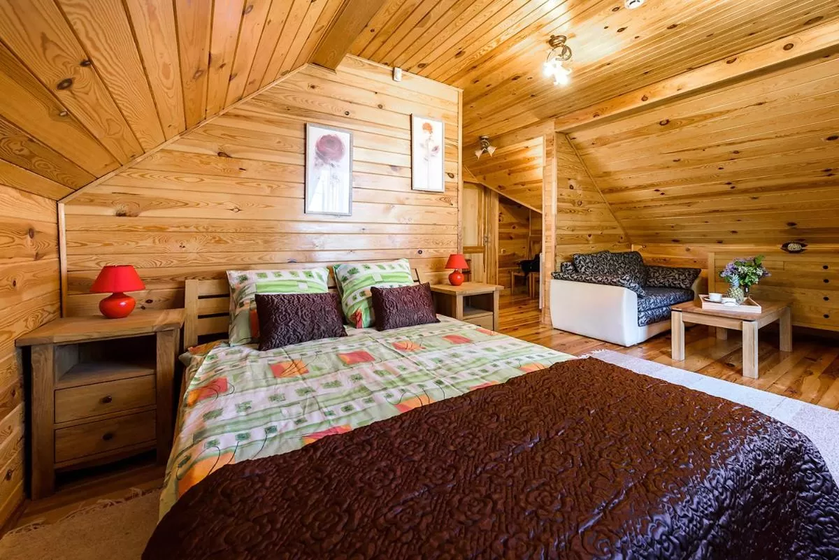 Bed in Svečių namai Smalvas