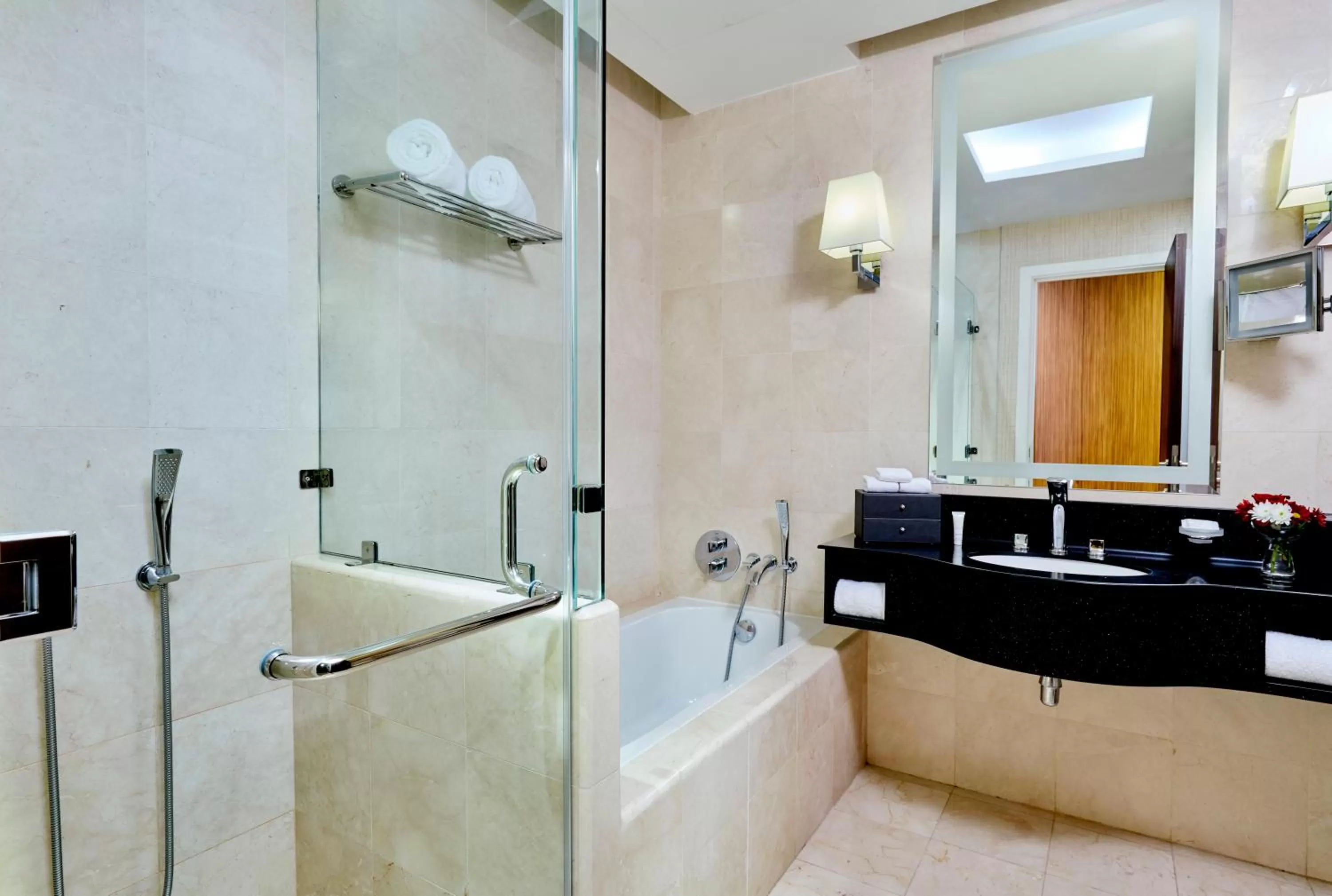 Bathroom in Best Plaza West Bay Hotel