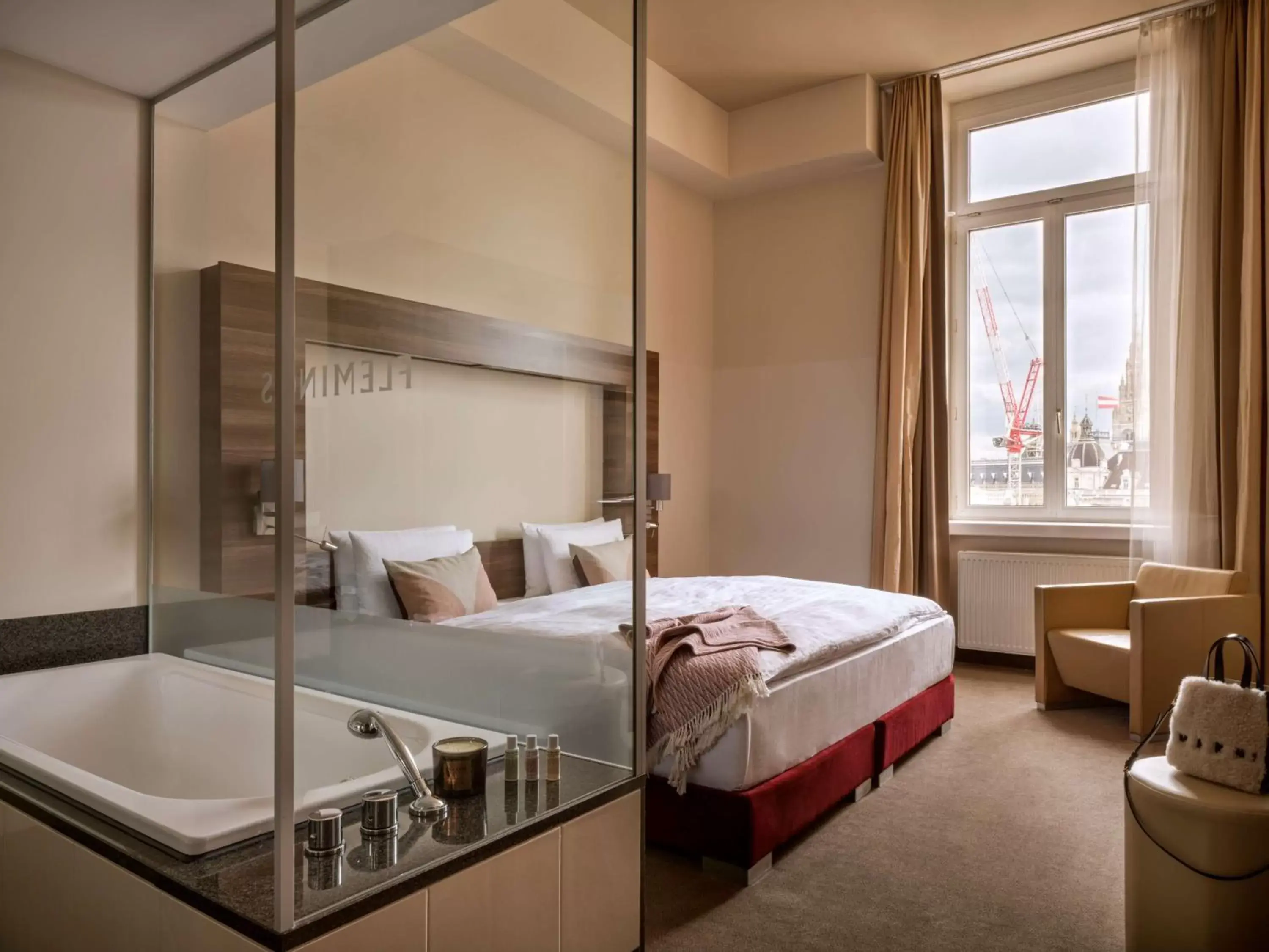 Bed in Flemings Selection Hotel Wien-City