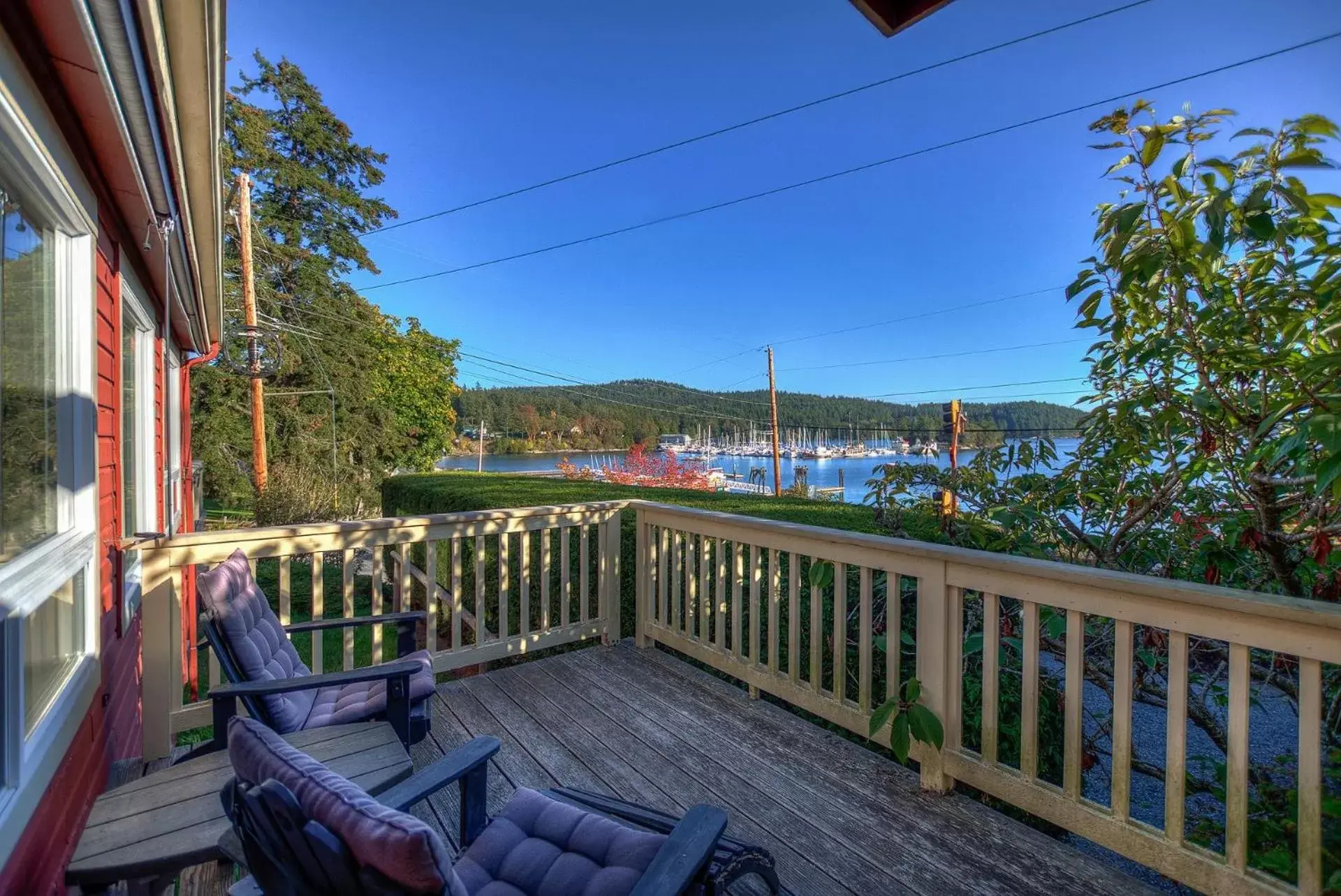 Balcony/Terrace in Kingfish at West Sound