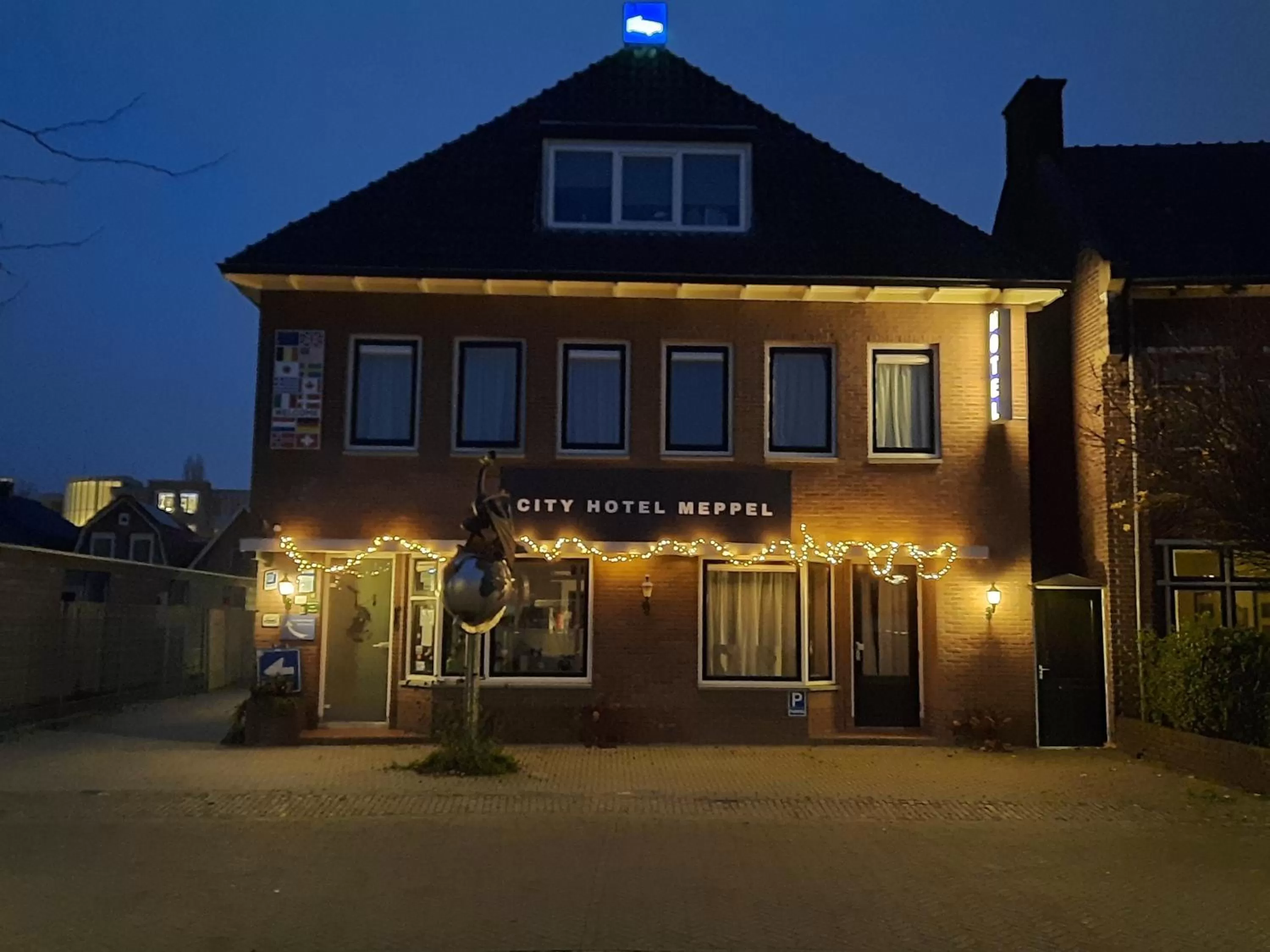 Property building in City Hotel Meppel