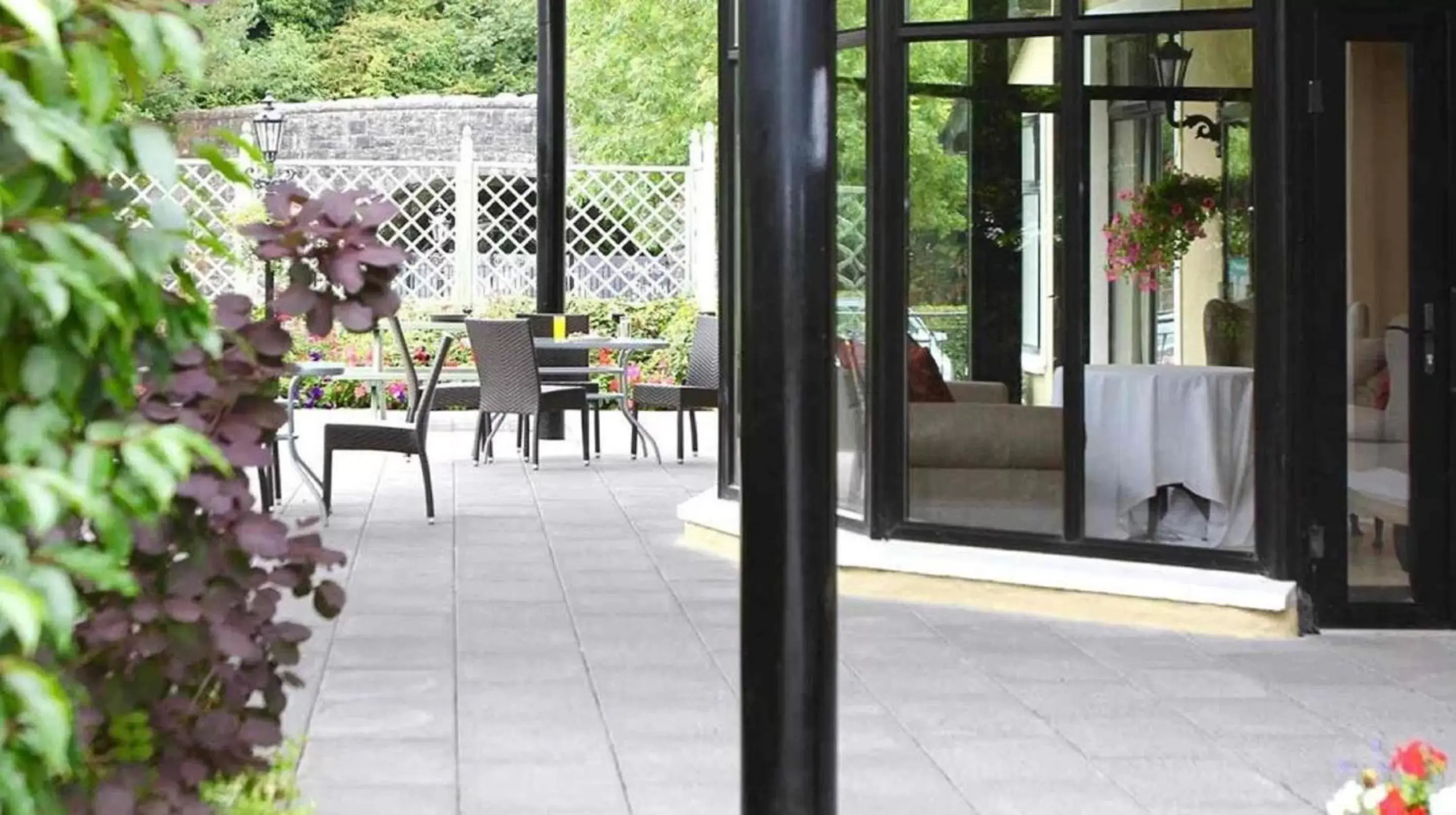 Balcony/Terrace in The Abbeyleix Manor Hotel