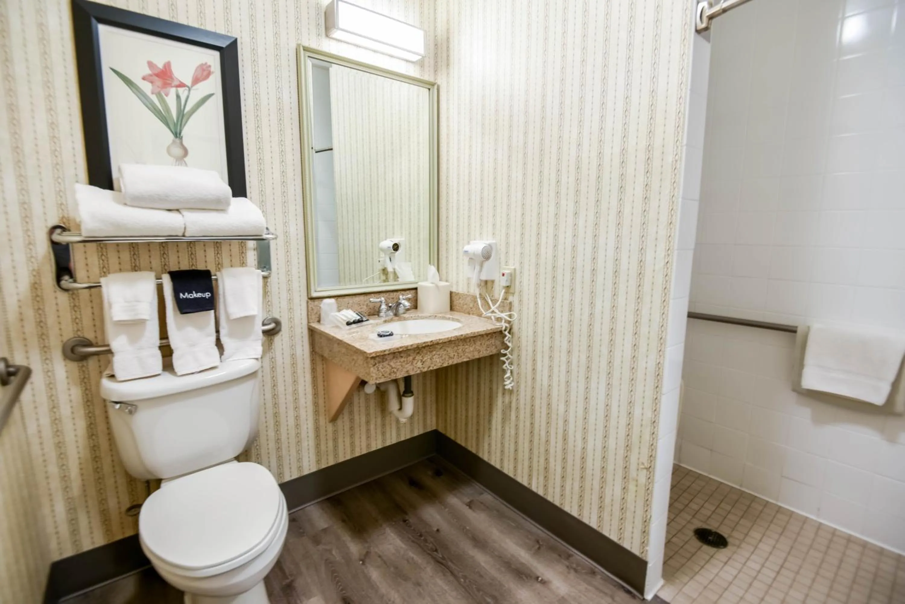 Shower in Shutters Hotel