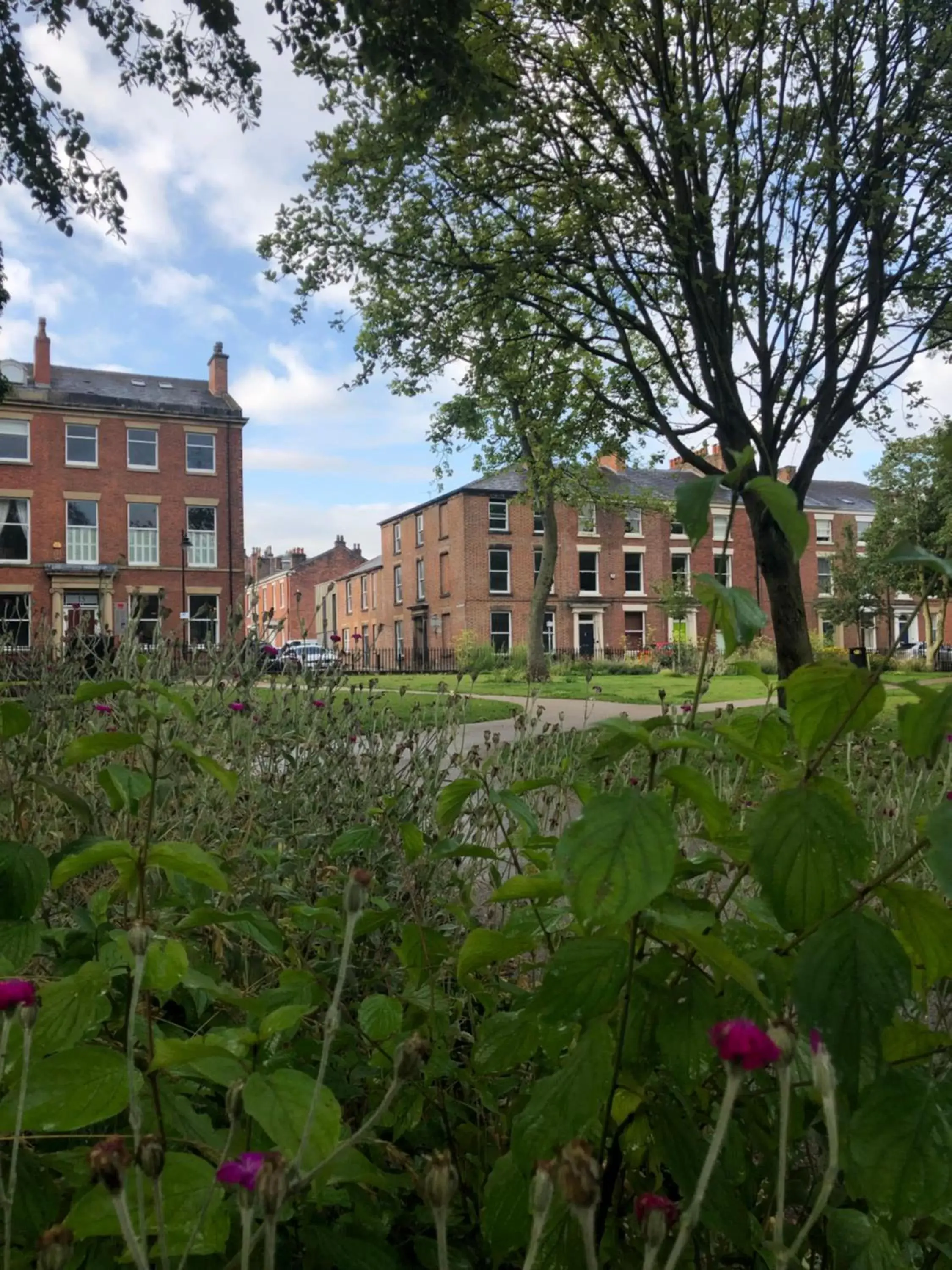 Garden, Property Building in Winckley Square Residences