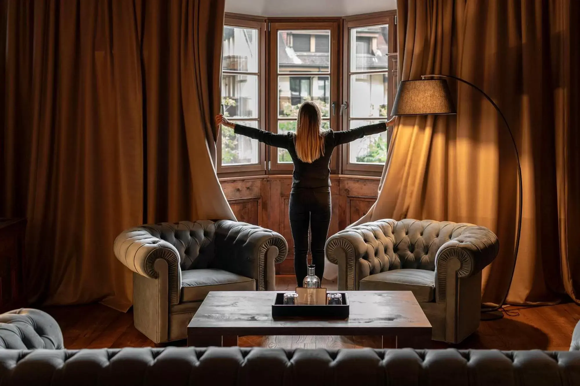 Living room in Castel Hörtenberg Living room in Castel Hörtenberg