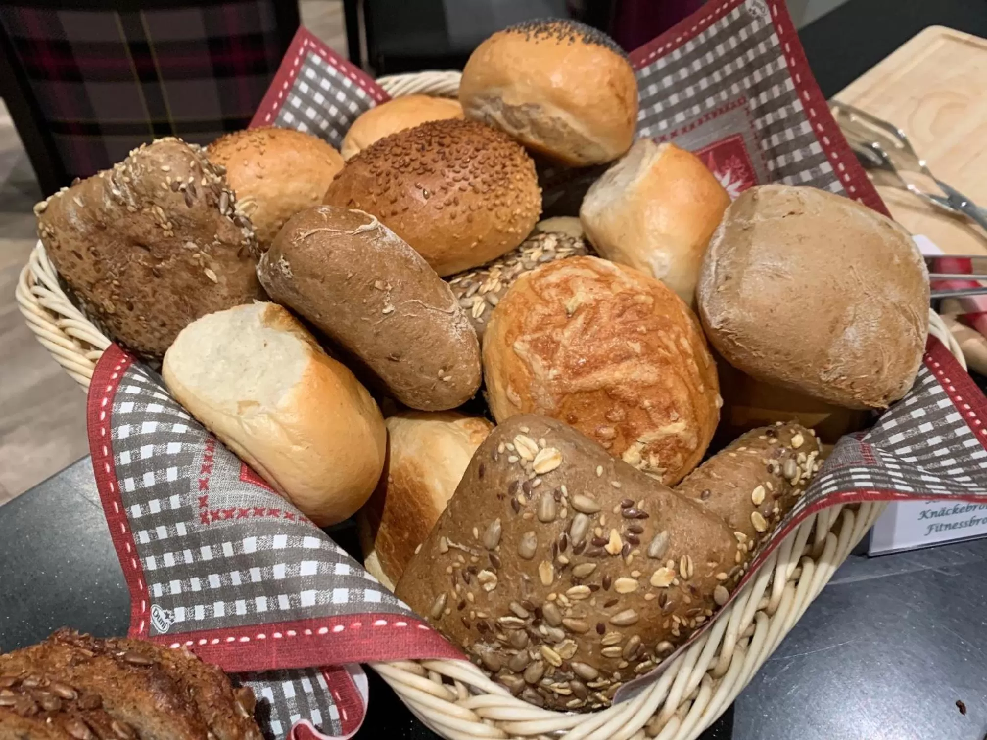 Breakfast in Hotel Waldmühle