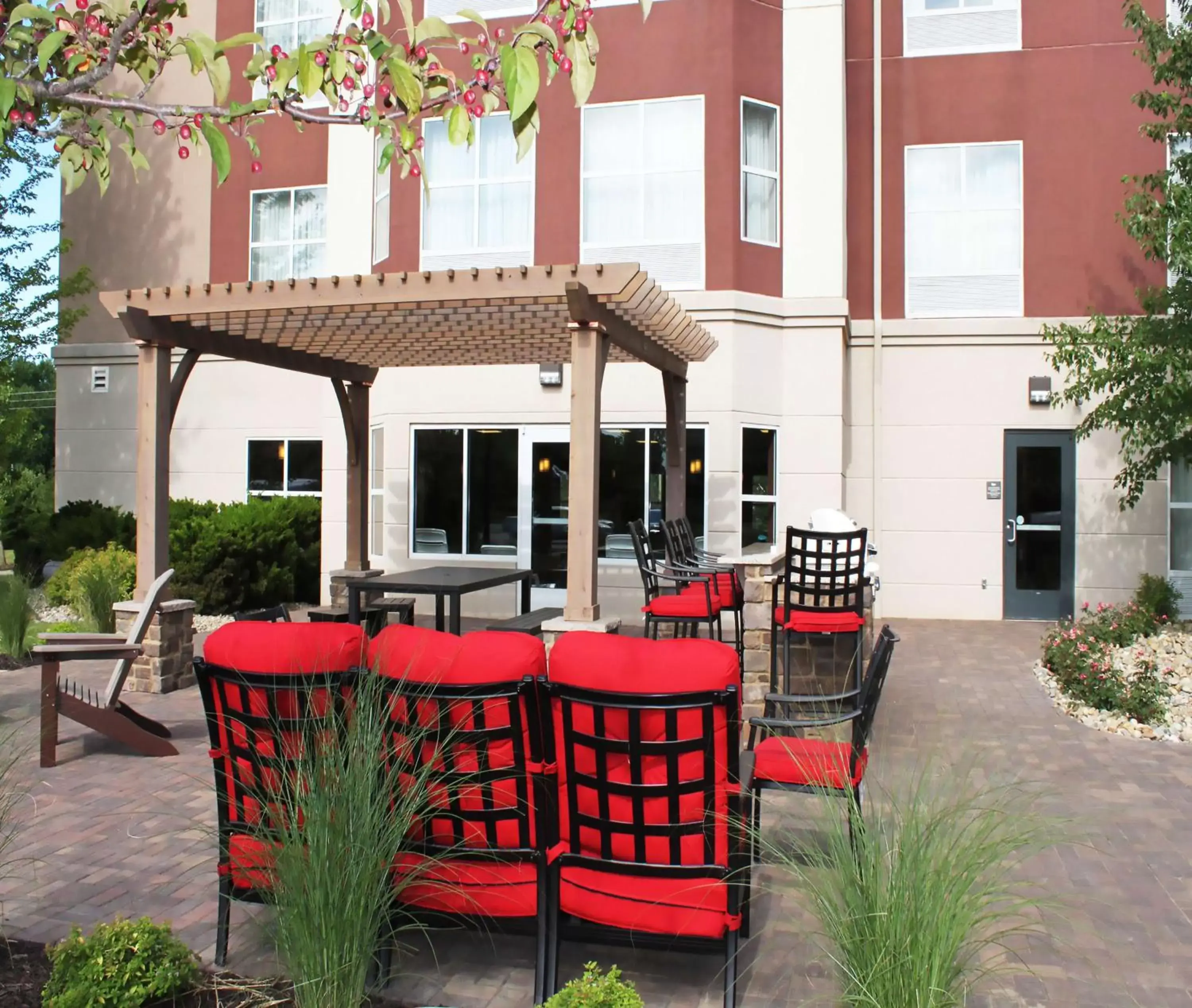 Patio in Homewood Suites by Hilton Bloomington