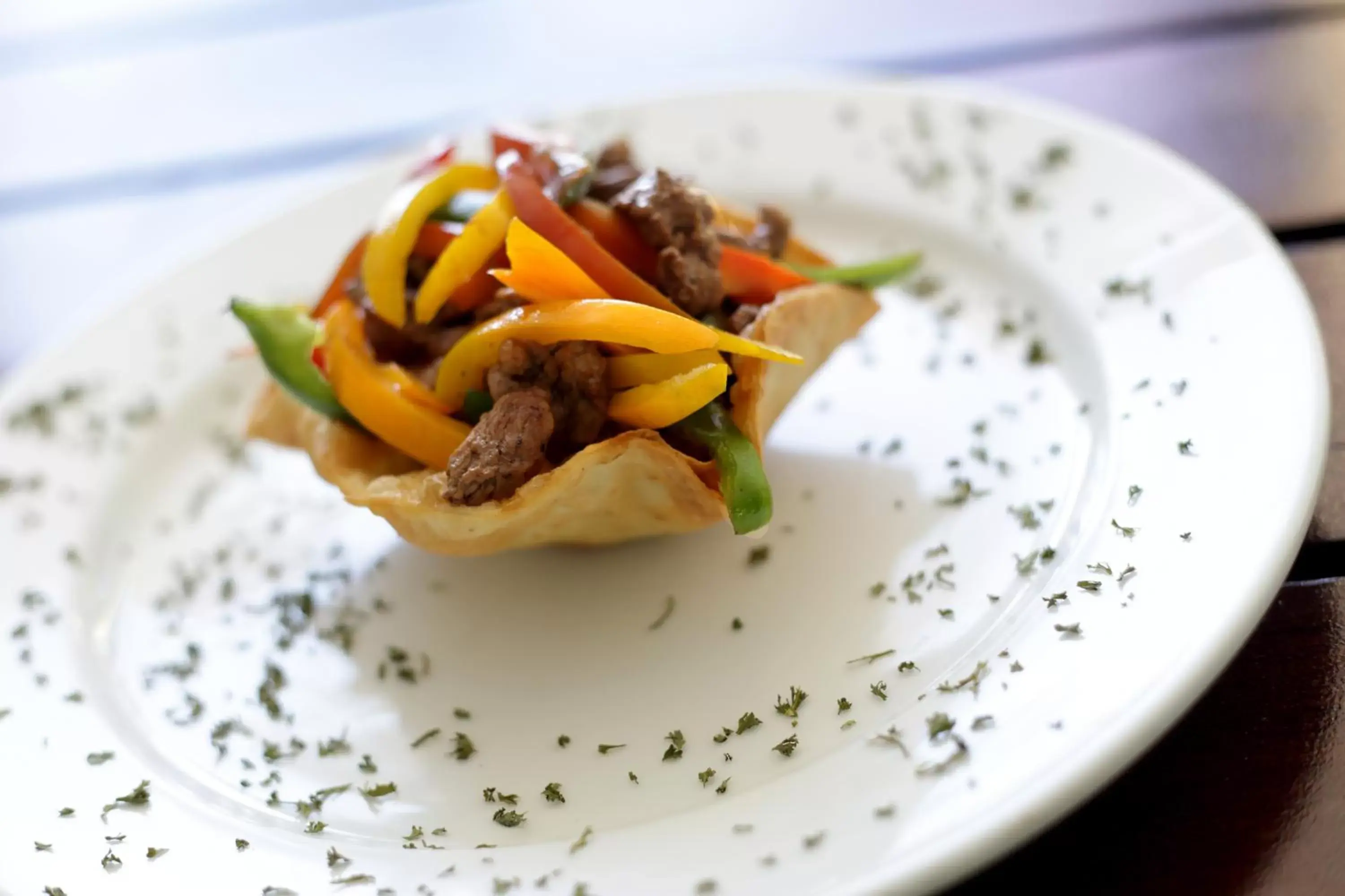 Food close-up in Negril Palms