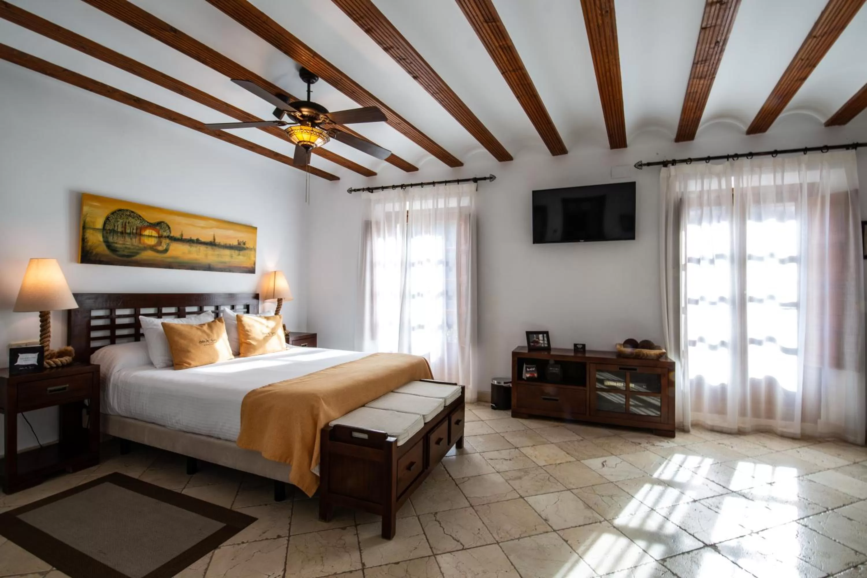 Bed in Entre Dos Aguas Hotel Boutique