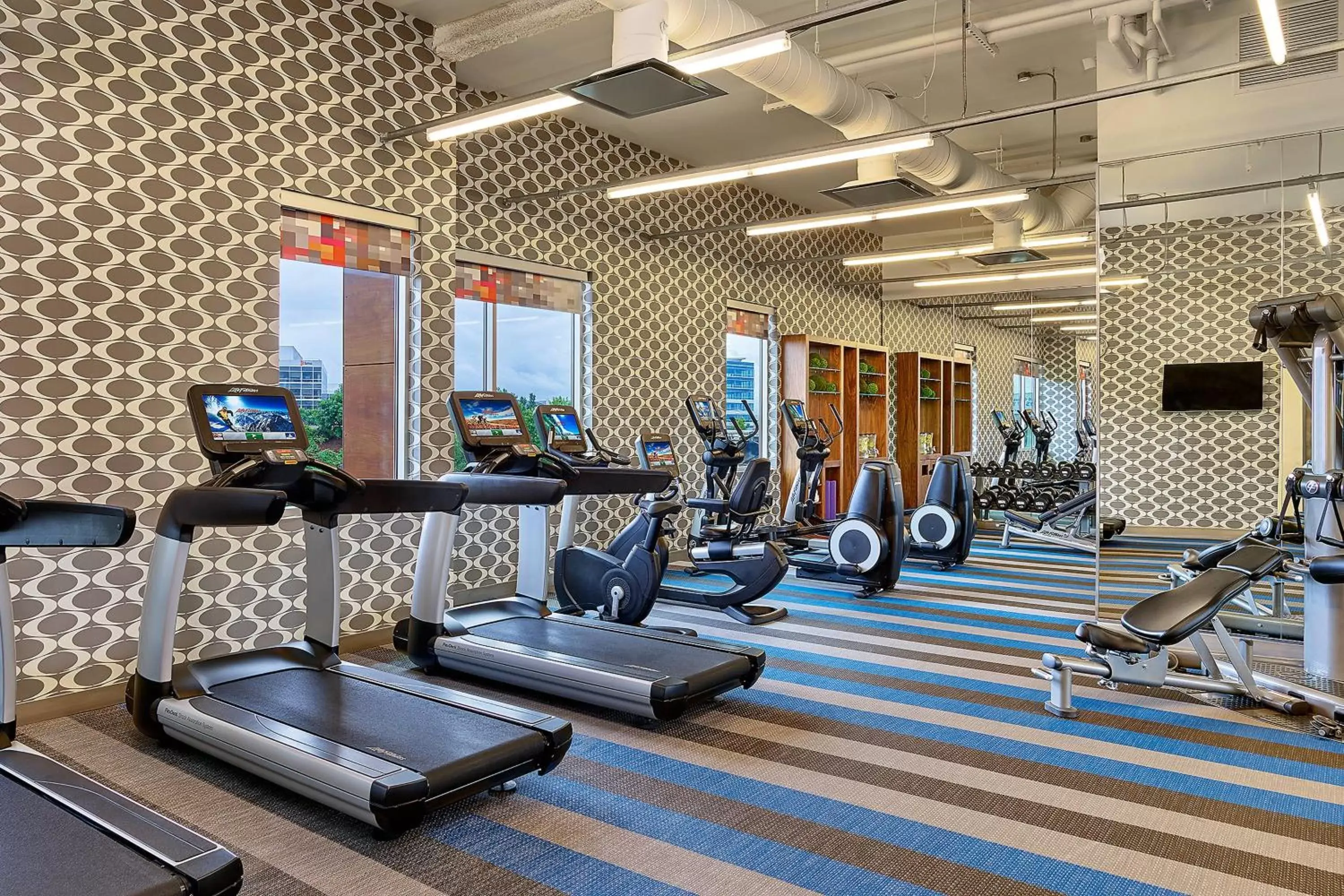 Fitness centre/facilities, Fitness Center/Facilities in Aloft Santa Clara - San Jose North