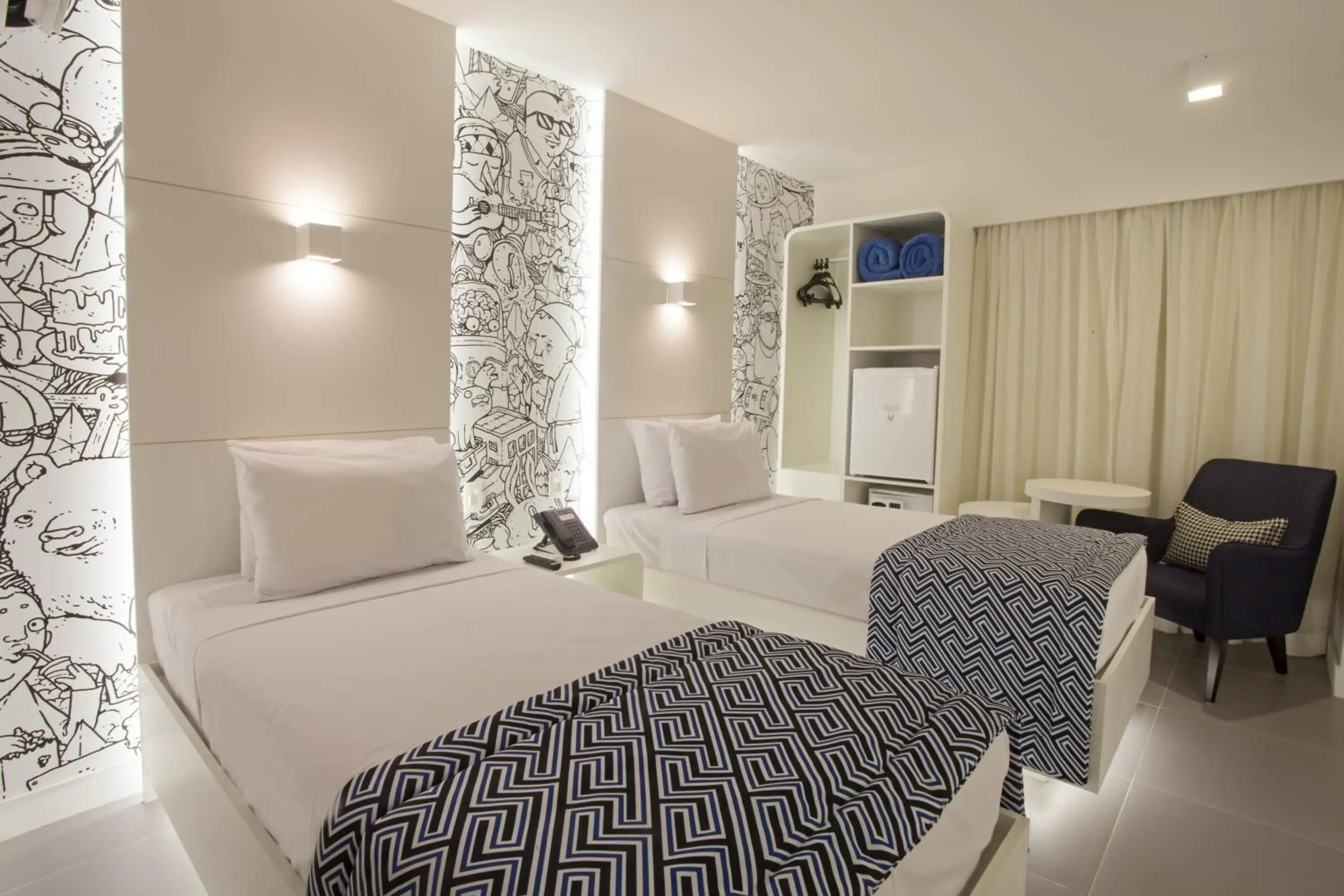 Bed in Ibis Styles RJ Botafogo