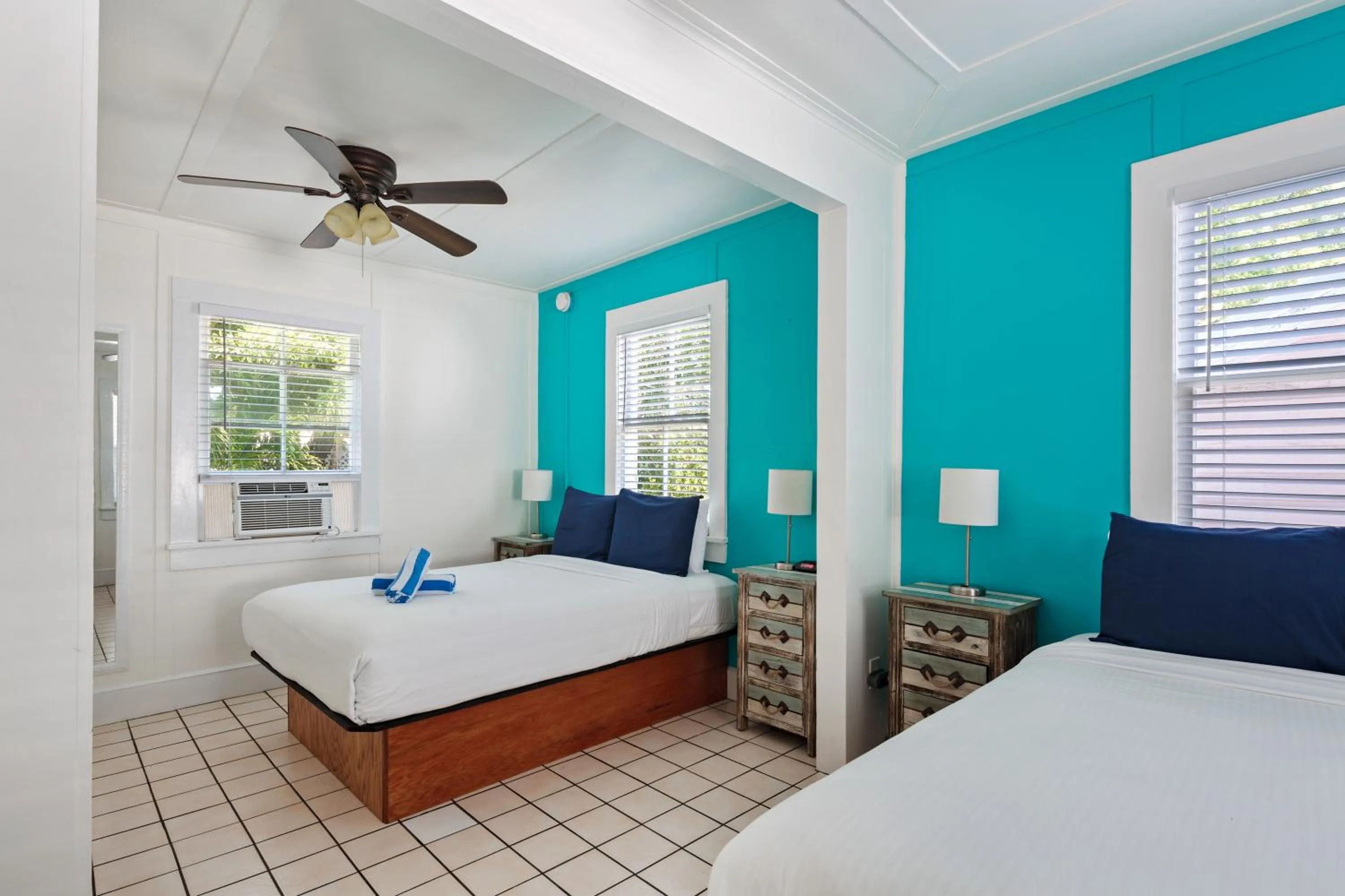 Bed in Wicker Guesthouse