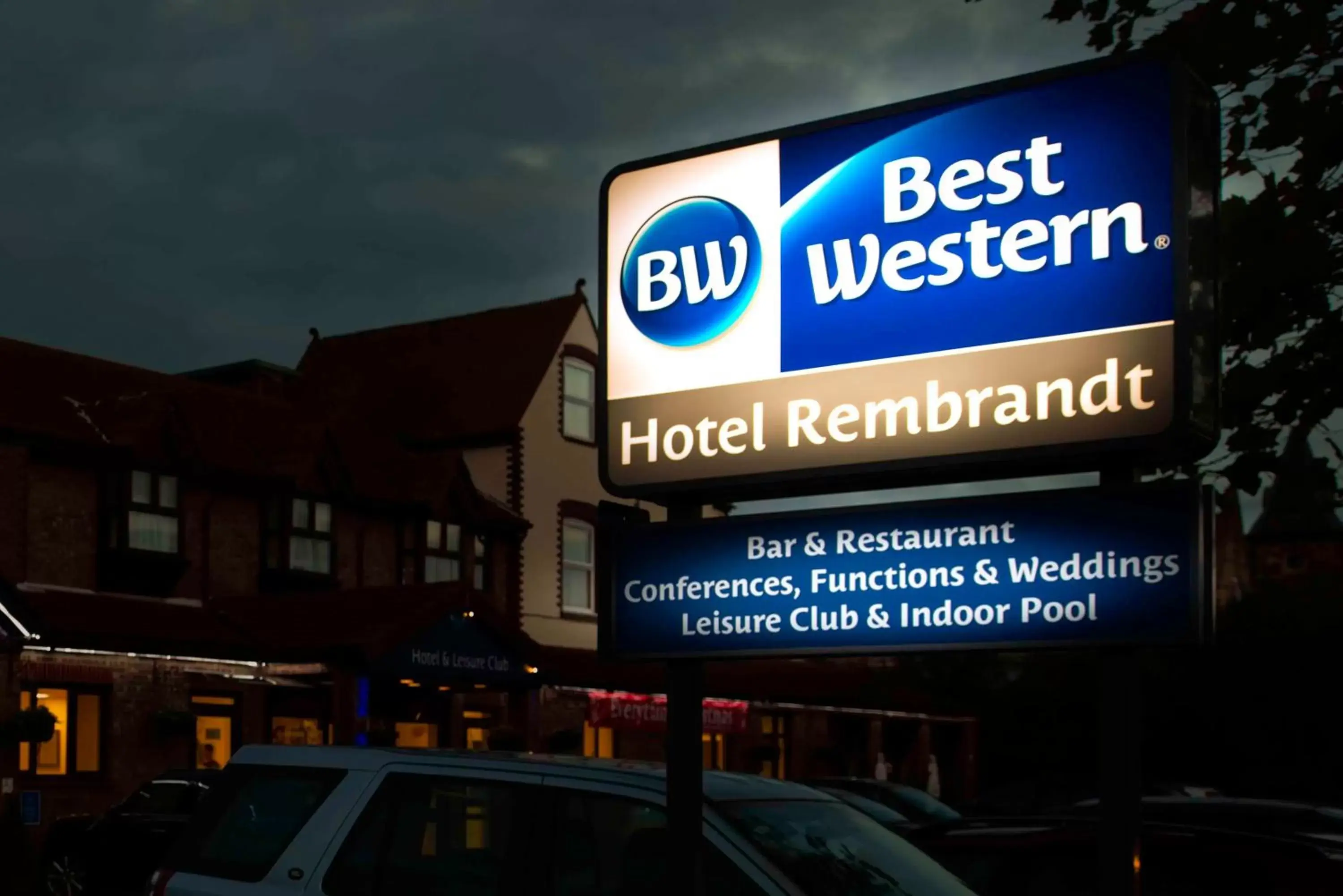 Property building in Best Western Weymouth Hotel Rembrandt