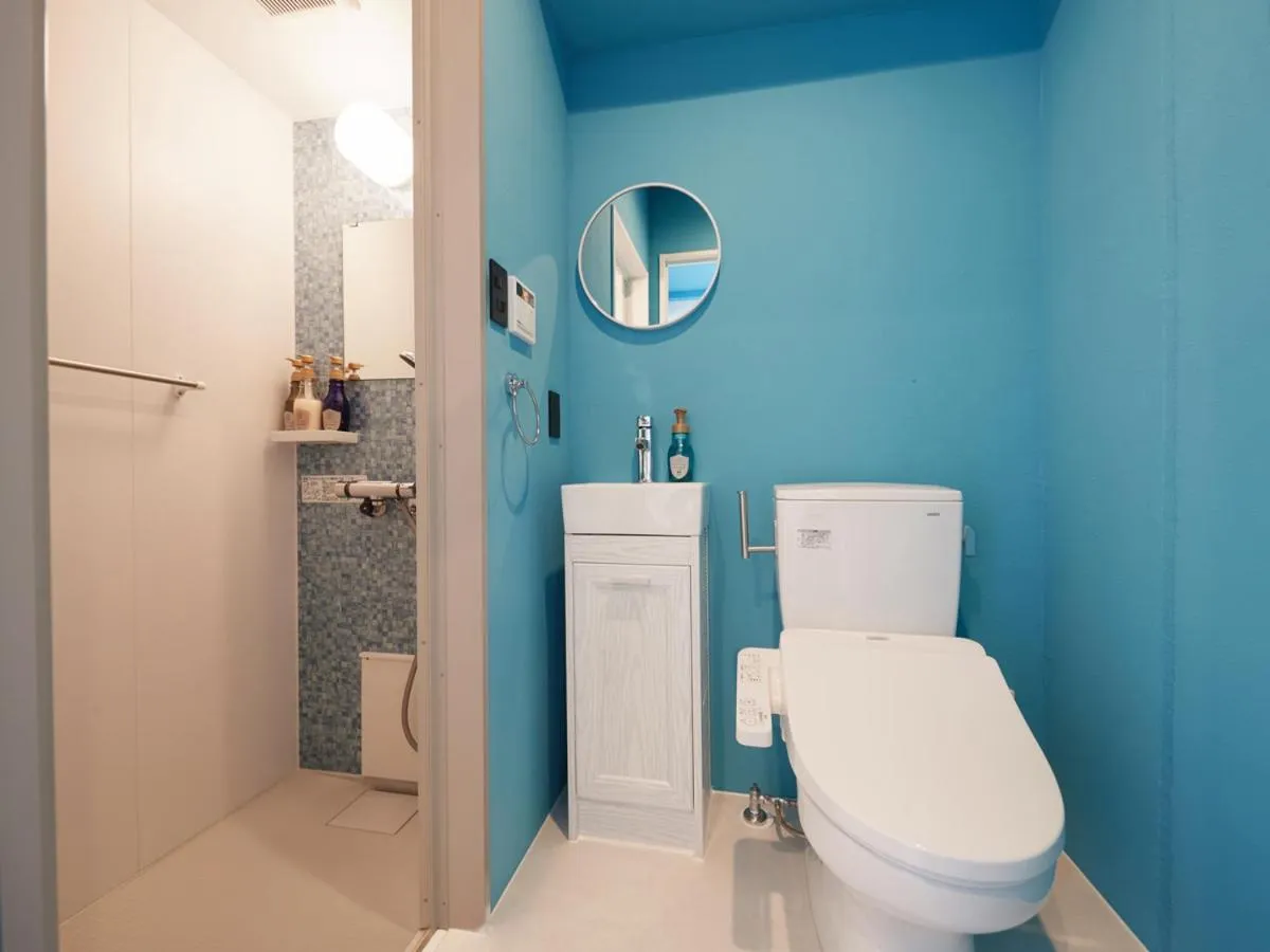 Shower in Glory island okinawa SOBE