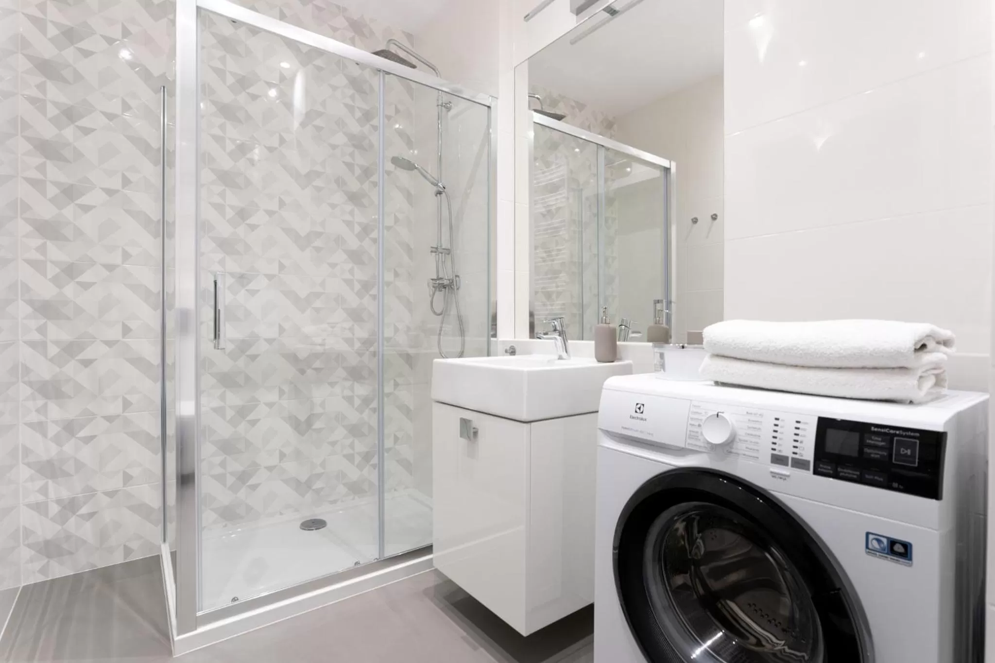 Bathroom in Symphony Modern Tower Apartamenty