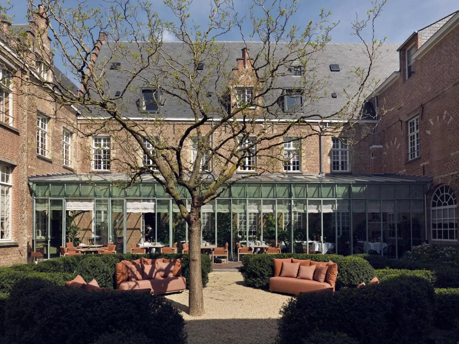 Property building in Botanic Sanctuary Antwerp - The Leading Hotels of the World Property building in Botanic Sanctuary Antwerp - The Leading Hotels of the World