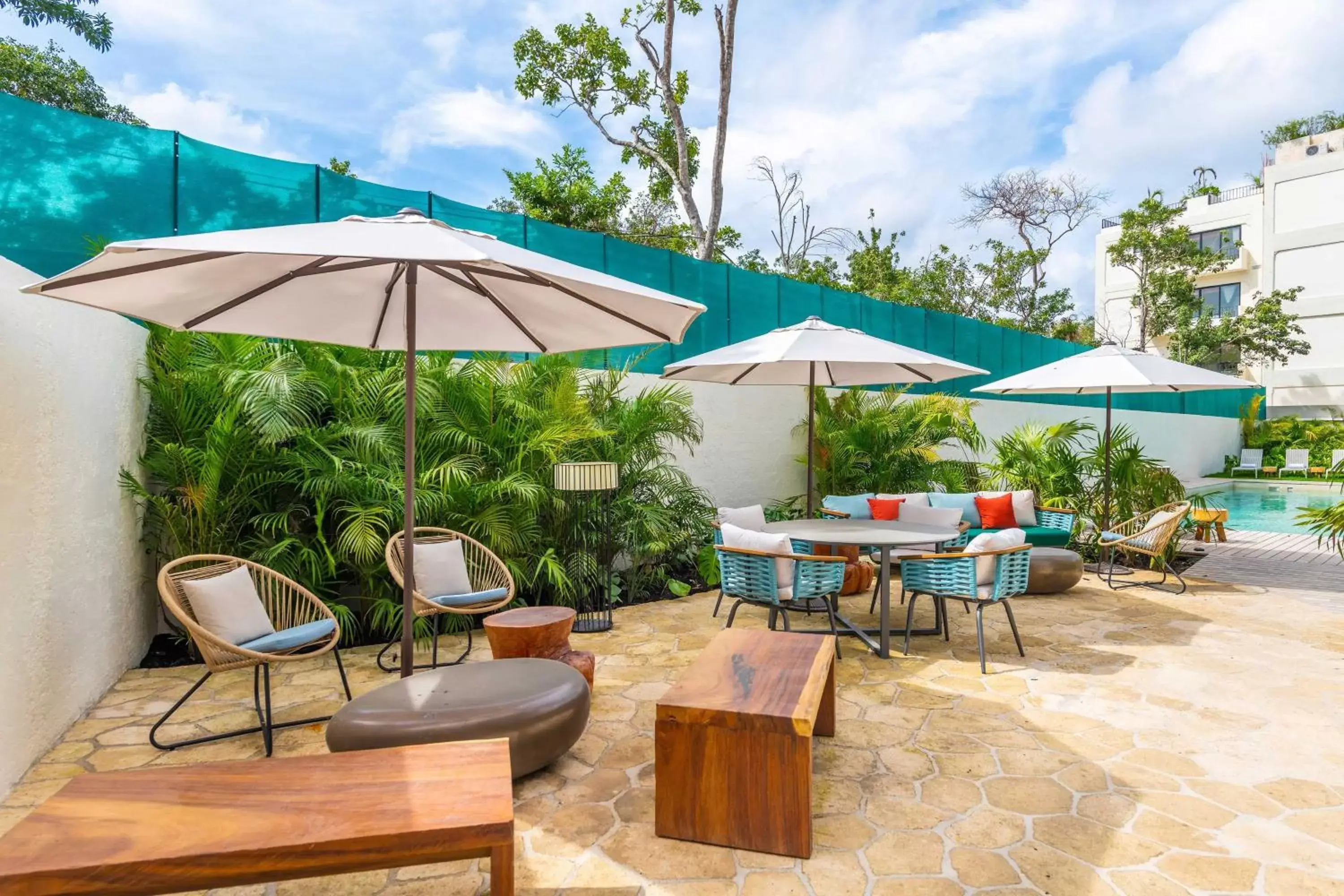 Swimming pool in Aloft Tulum