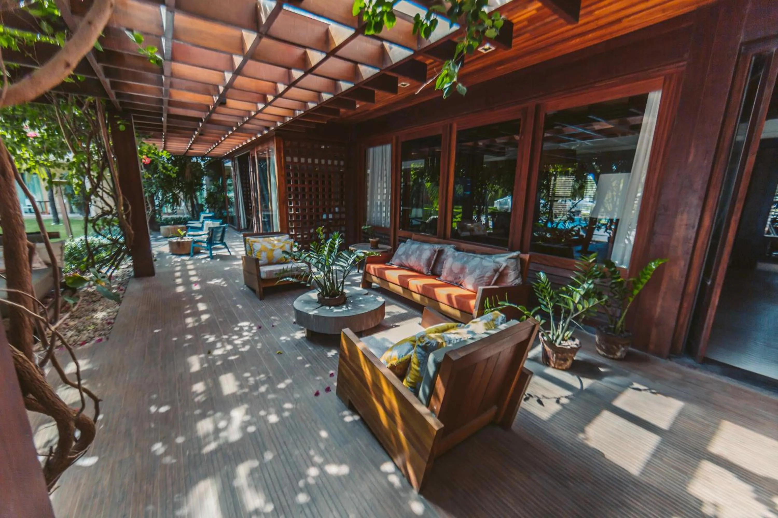 Seating area in Carmel Cumbuco Resort