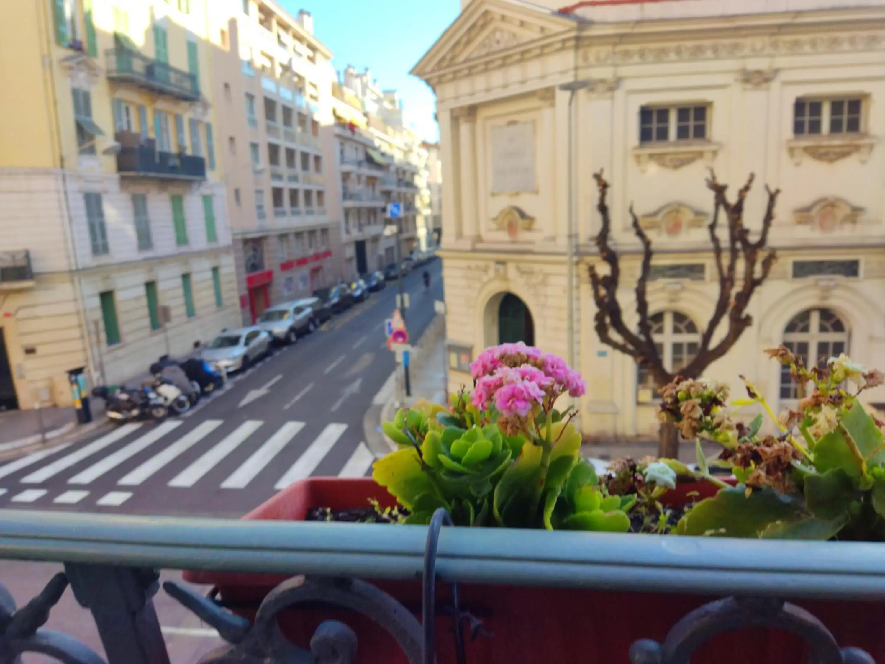 View (from property/room), Balcony/Terrace in Parisien