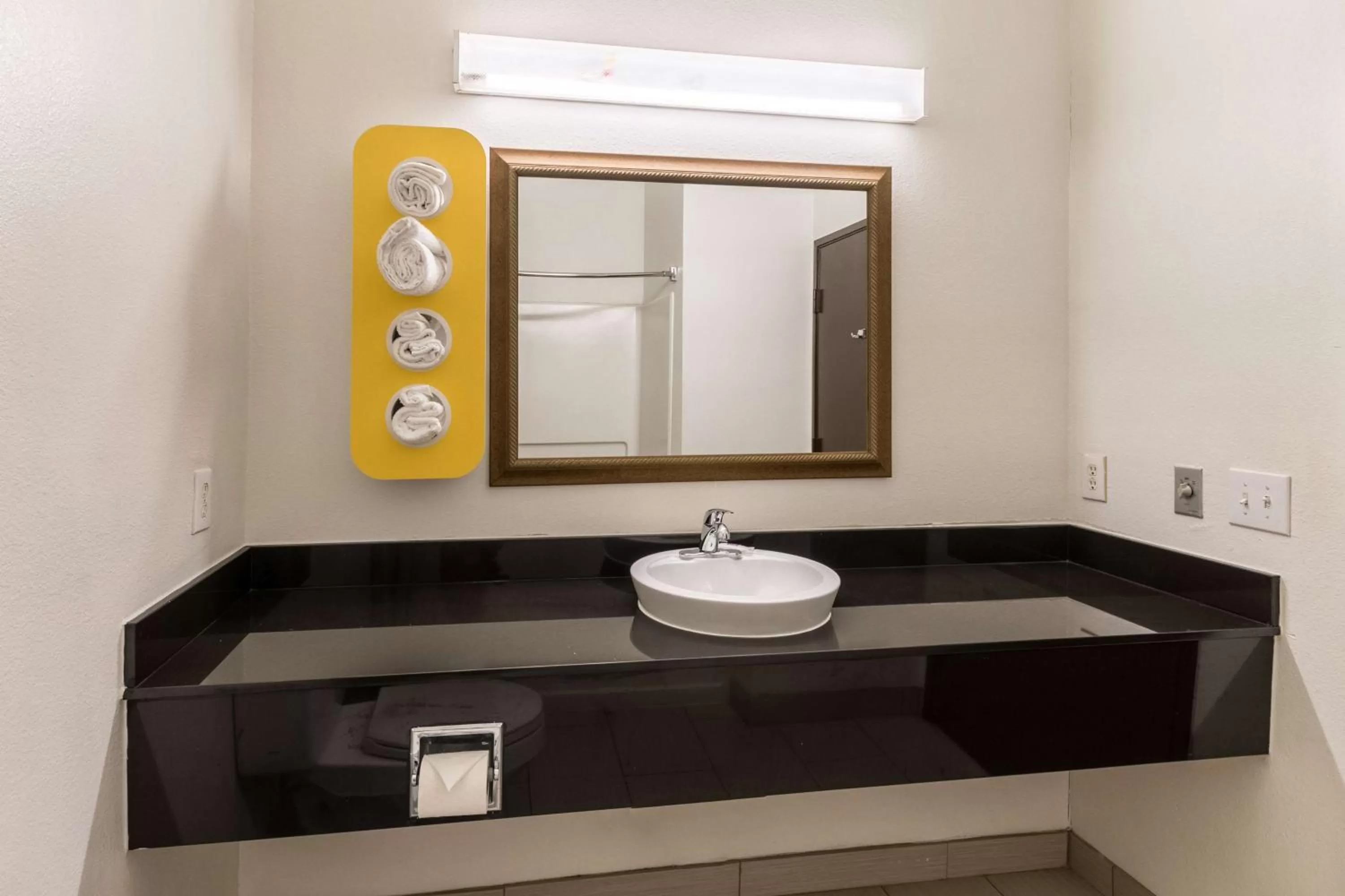 Bathroom in Motel 6-North Richland Hills, TX - NE Fort Worth