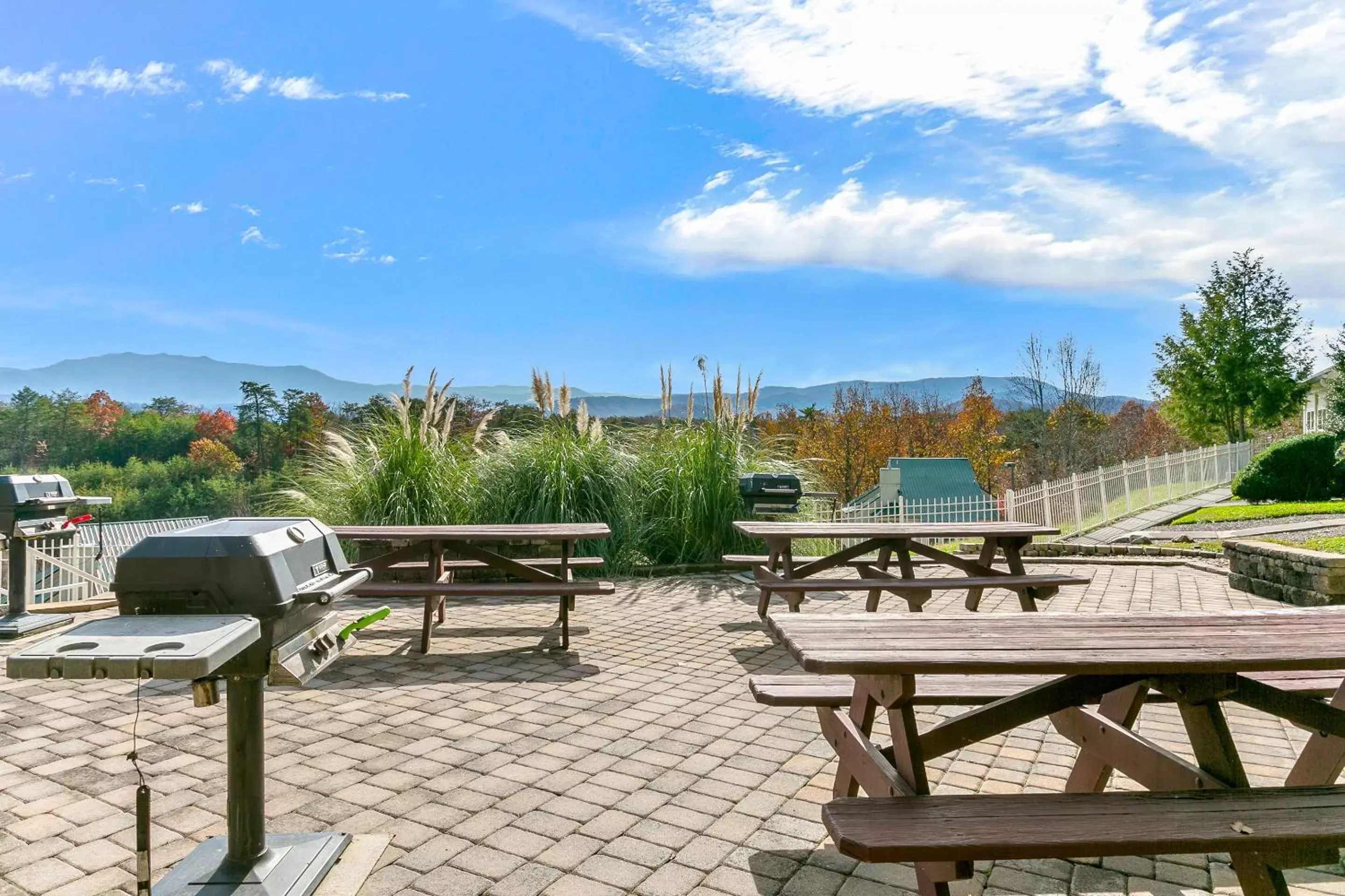 BBQ facilities in Sunrise Ridge Resort