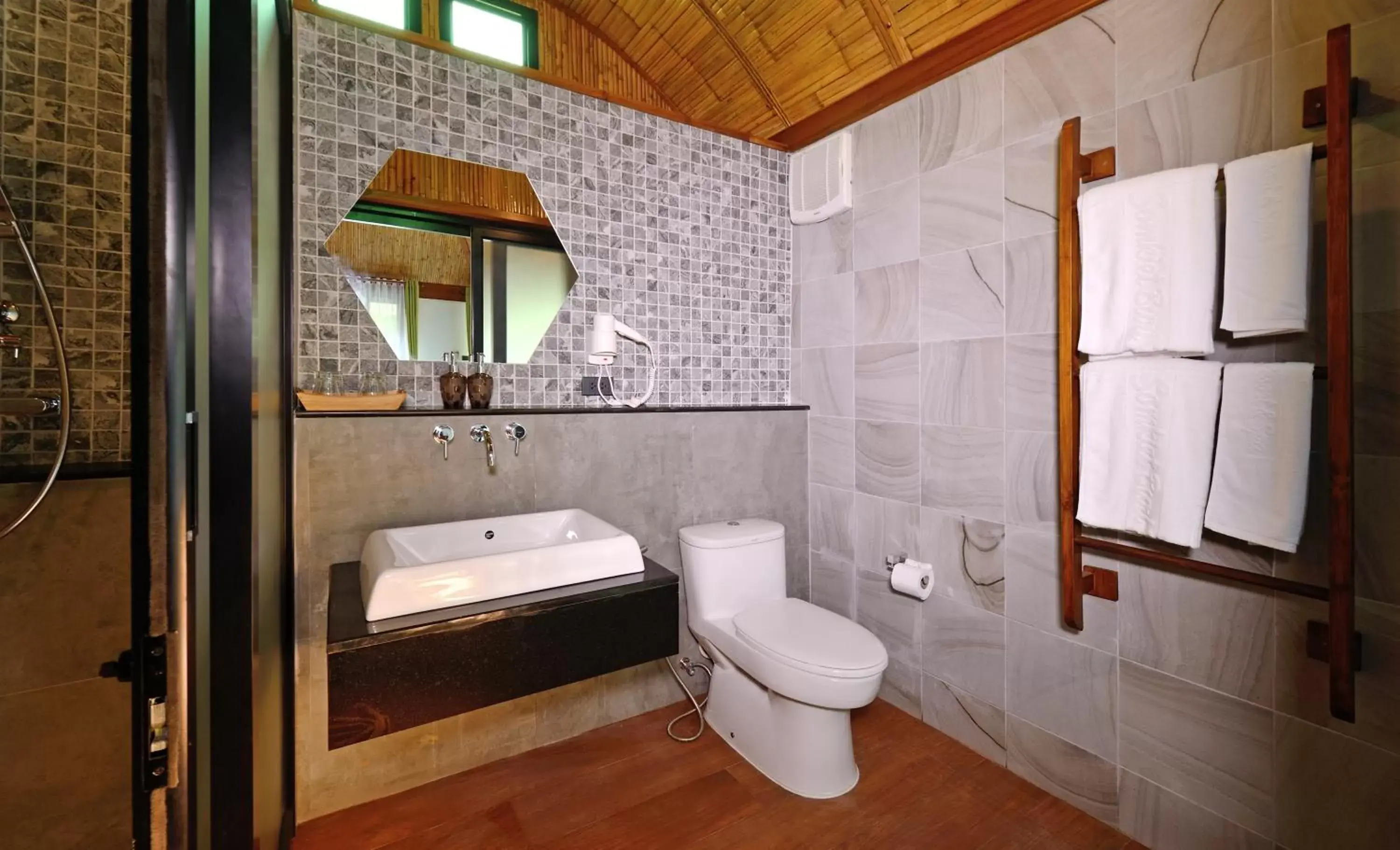 Bathroom in Aonang Fiore Resort - SHA Extra Plus