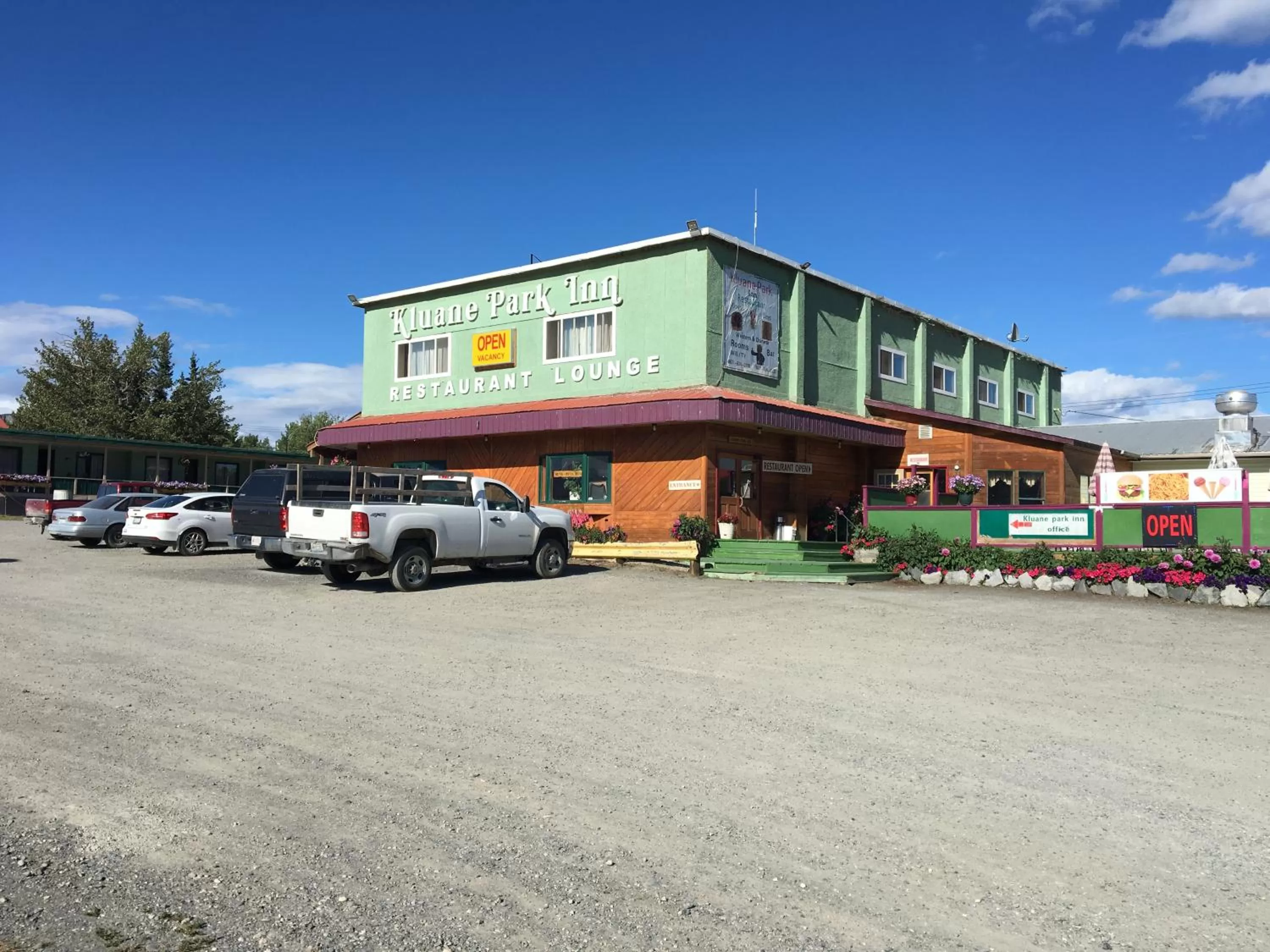Property building in Kluane Park Inn
