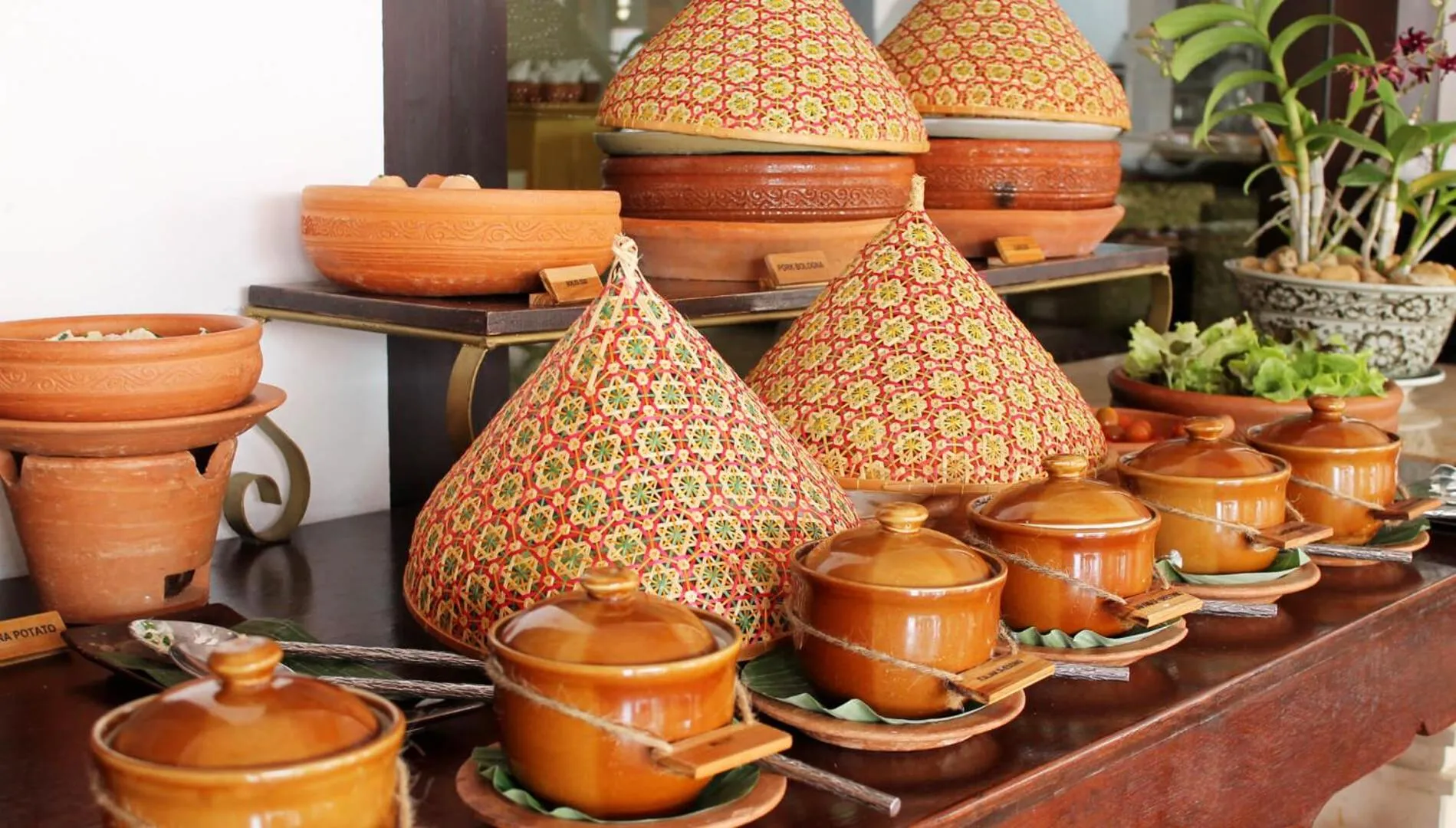 Asian breakfast in Sabai Sabai Sukhothai - SHA PLUS