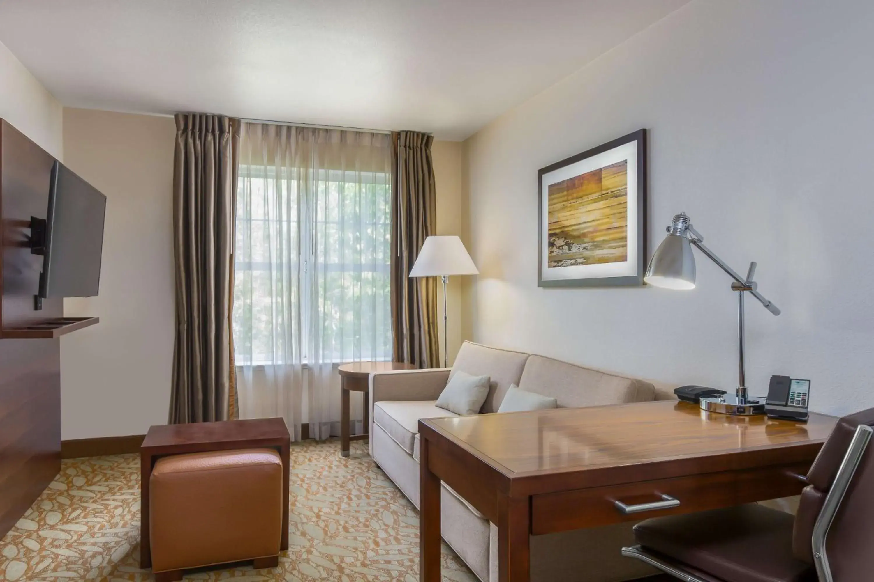 Bedroom, Seating Area in Homewood Suites by Hilton Newark Fremont